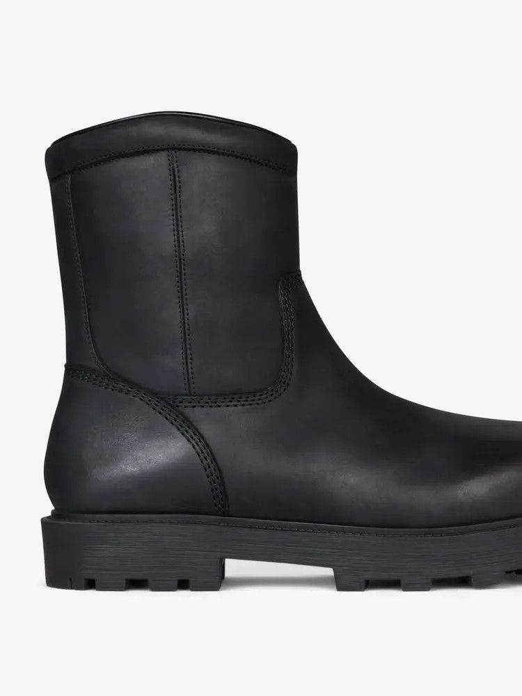 Givenchy o1n1vont0326 Storm Zip High Boots in Black Size US 12 / EU 45 - 3 Thumbnail