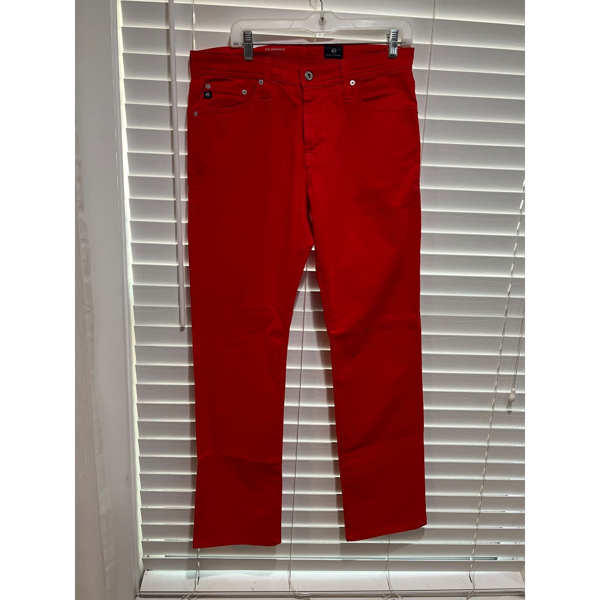 AG Adriano Goldschmied AG Adriano Goldschmied The Graduate Tailored Leg Mens Chinos Size US 32 / EU 48 - 1 Thumbnail