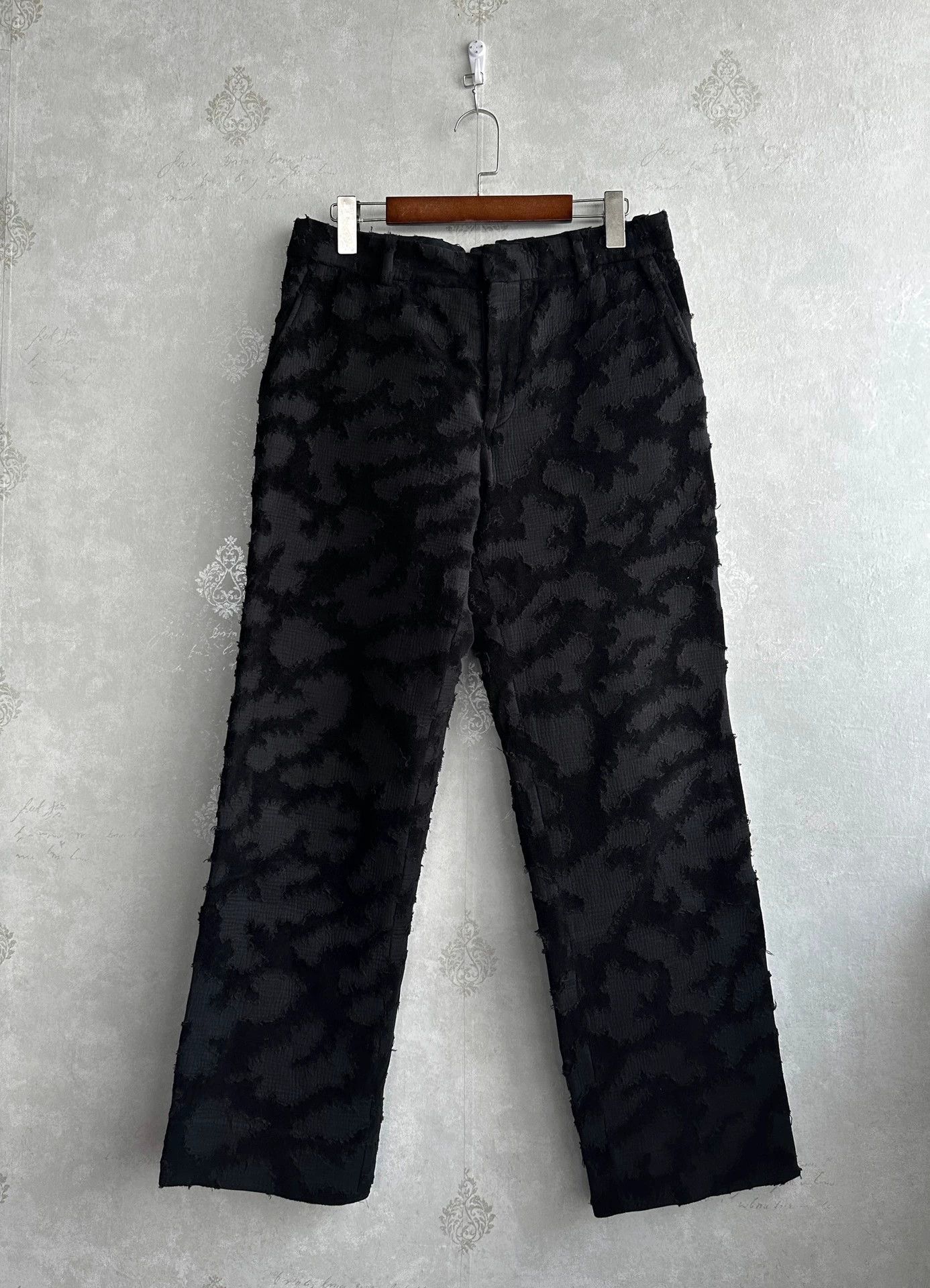 Jean Paul Gaultier Jean Paul Gaultier Gaultier eroded pattern trousers Size US 32 / EU 48 - 1 Thumbnail