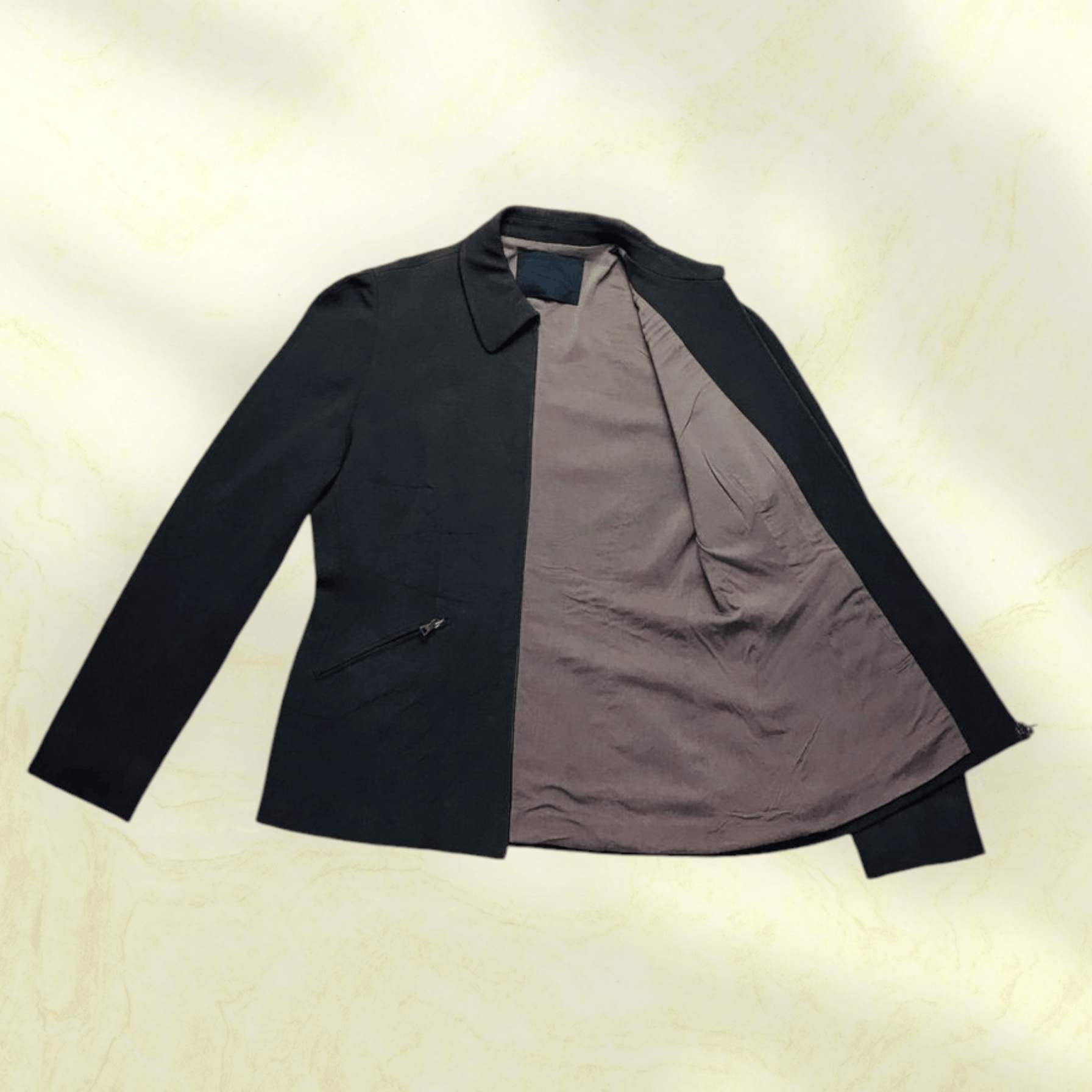 Prada Vintage Prada Rayon Blazer Size L / US 10 / IT 46 - 1 Thumbnail