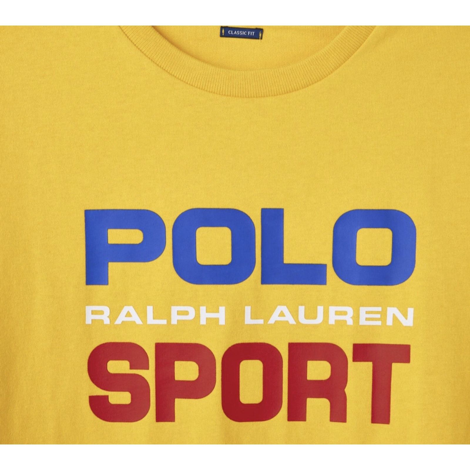 Polo Ralph Lauren Polo Ralph Lauren Sport T-Shirt Men Size Small Yellow New Size US S / EU 44-46 / 1 - 2 Thumbnail