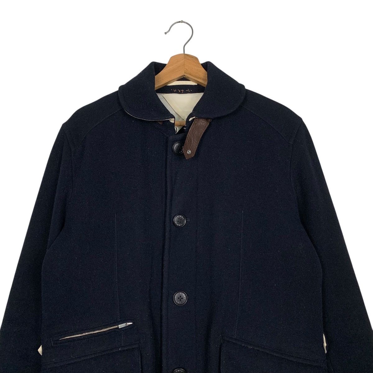 Japanese Brand Japanese Brand 23hours Homme Wool Jacket Size US S / EU 44-46 / 1 - 2 Thumbnail