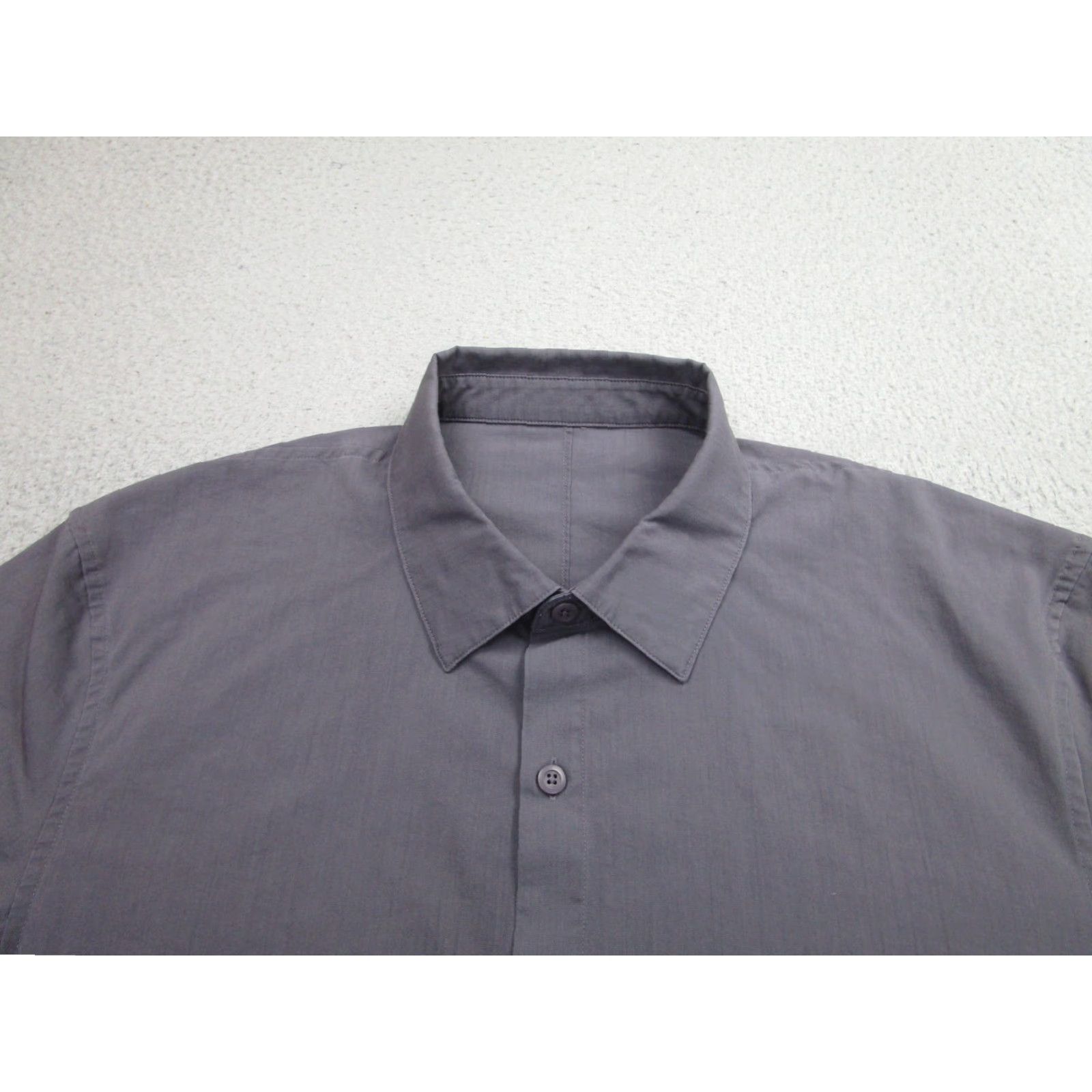 Lululemon Lululemon Shirt Mens Large Gray Long Sleeve Button Front Casual Slim Dress Size US M / EU 48-50 / 2 - 2 Thumbnail
