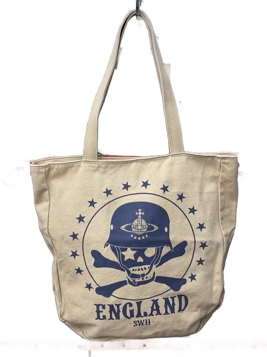Vivienne Westwood England Skull Orb Tote Bag Size ONE SIZE - 1 Thumbnail