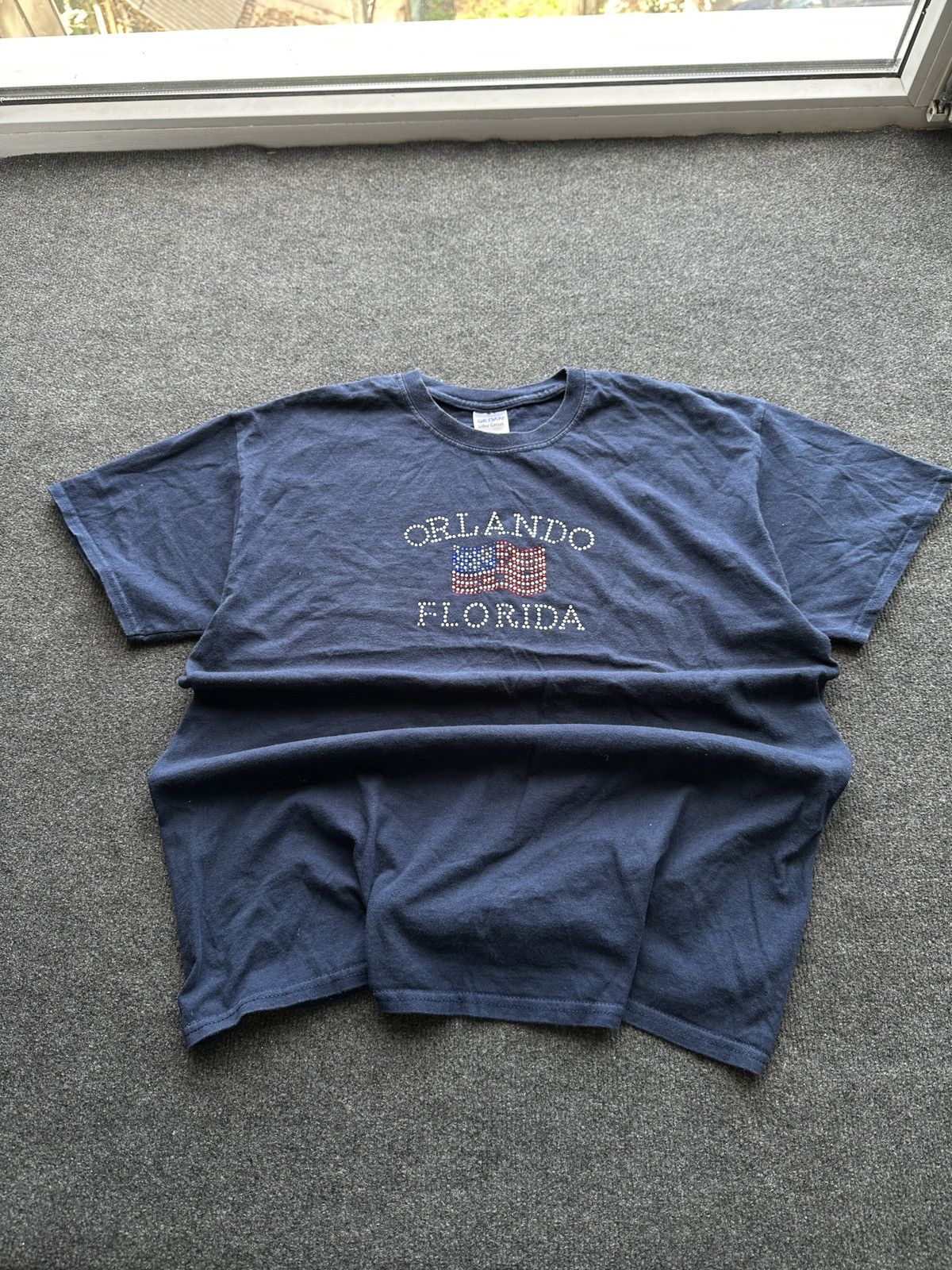 Vintage GRAIL🚨 ORLANDO FLORIDA RARE BIG LOGO TEE Y2K SK8 Size US L / EU 52-54 / 3 - 1 Thumbnail