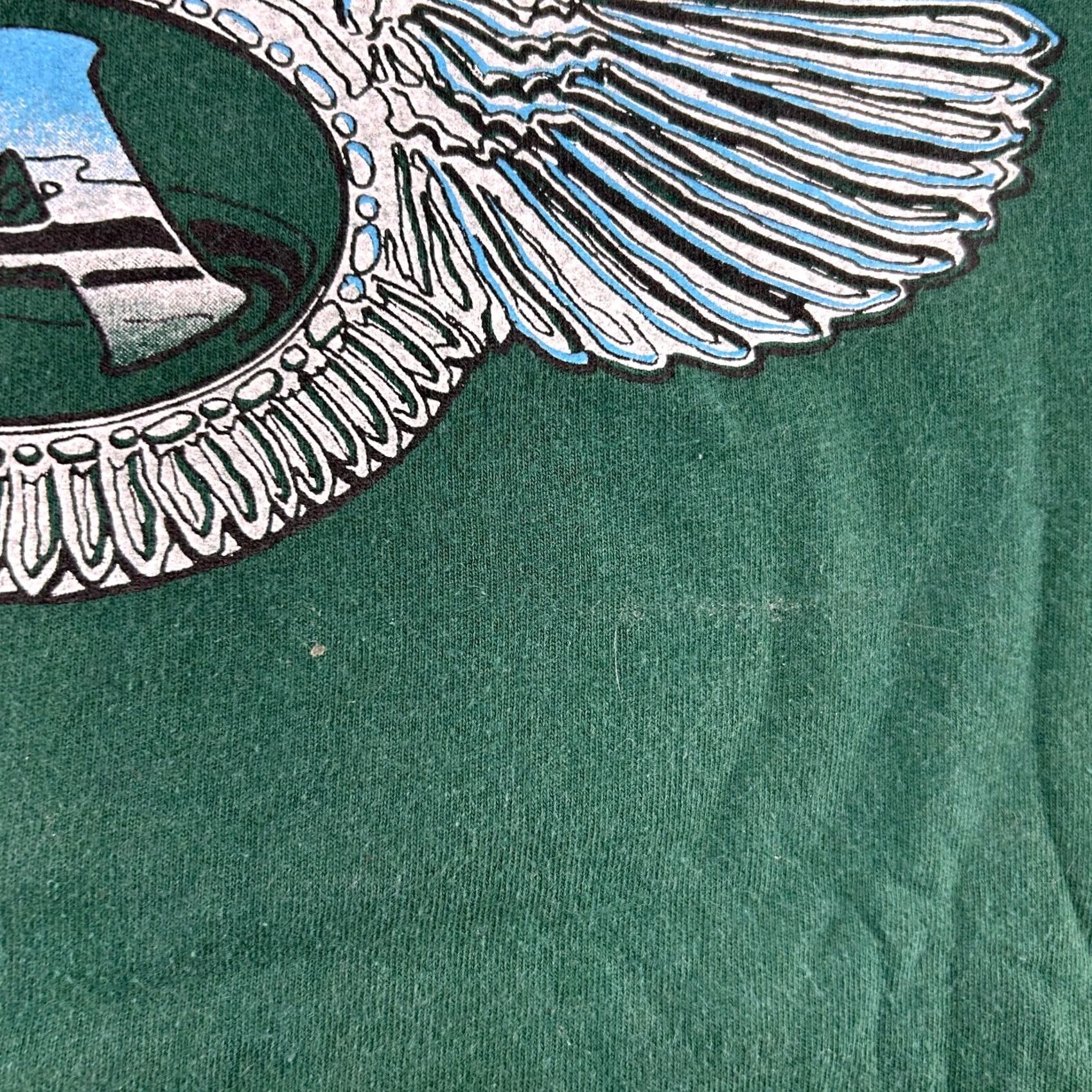 Hanes VINTAGE Apker Affair XVII Shirt Mens L Green Cotton Bentley Single Stitch 90s Size US L / EU 52-54 / 3 - 4 Thumbnail