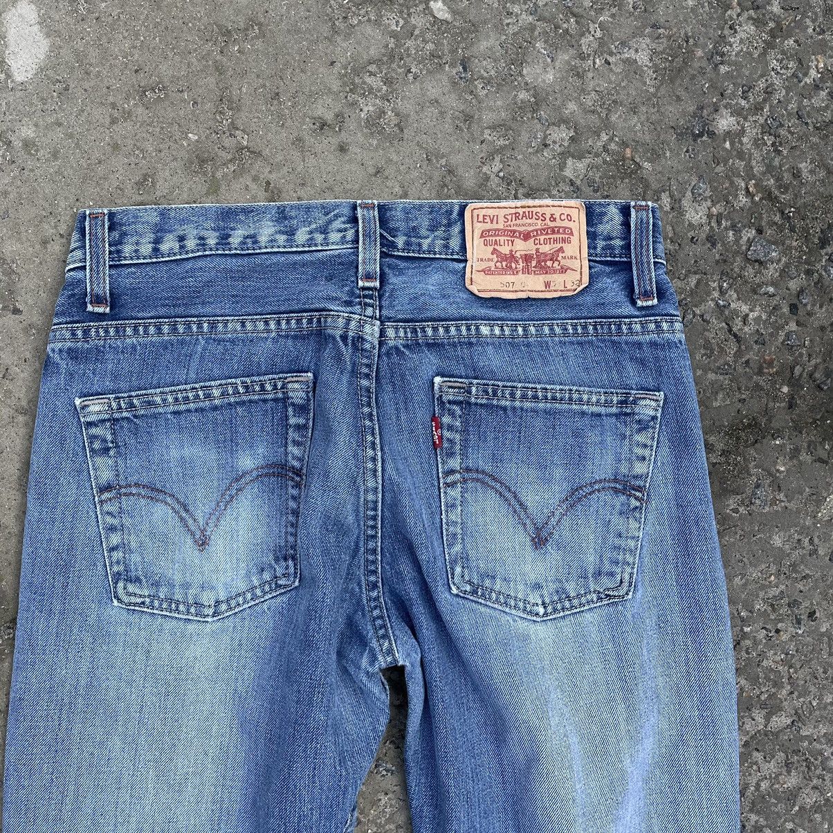 Levi's Vintage Clothing × Vintage Vintage Levi’s 507 Jeans W31xL32 Pants 90s Y2K USA Size US 31 - 7 Thumbnail