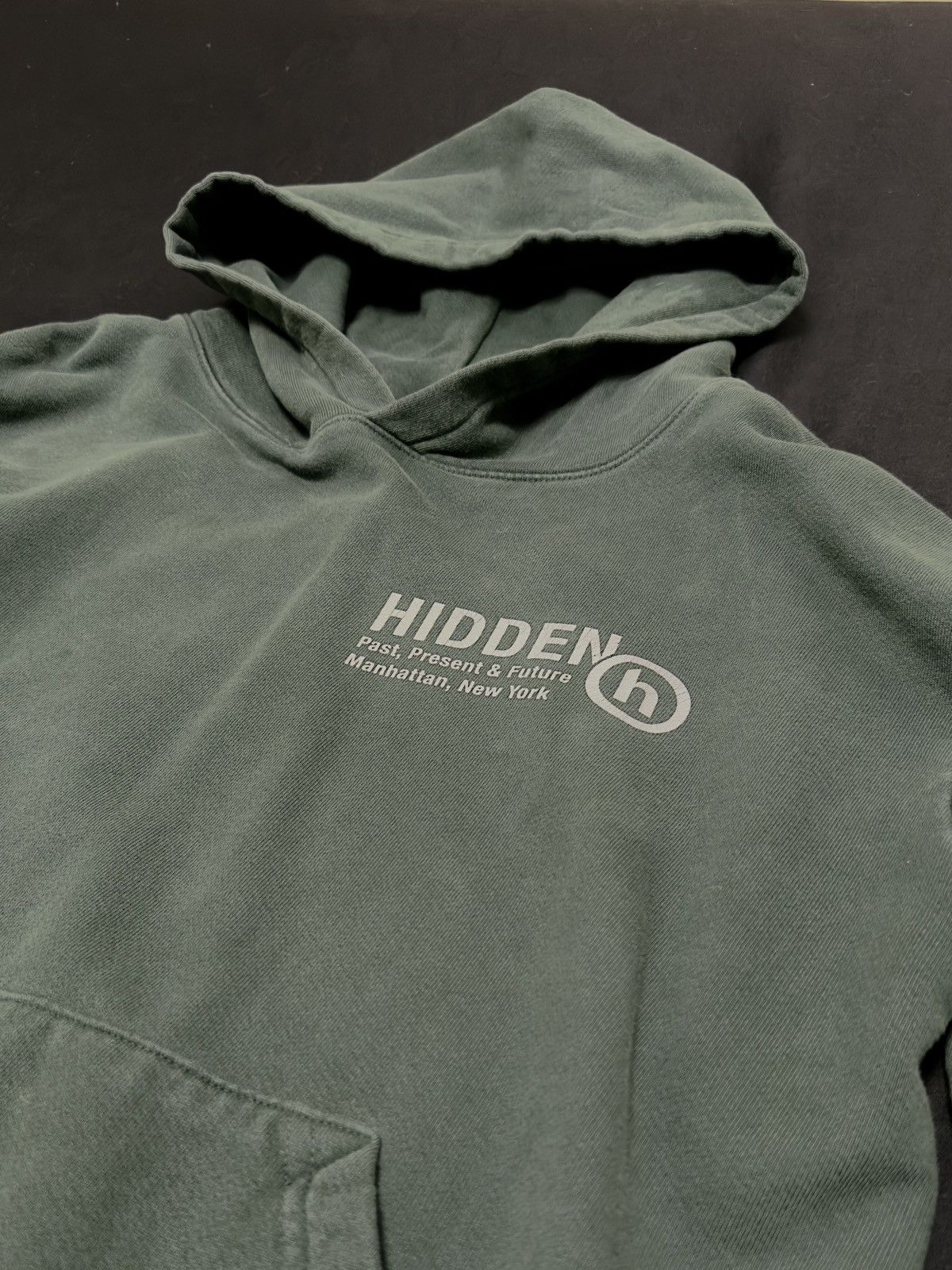 HIDDEN HIDDEN NY MEDIUM GREEN HOODIES Size US M / EU 48-50 / 2 - 2 Thumbnail
