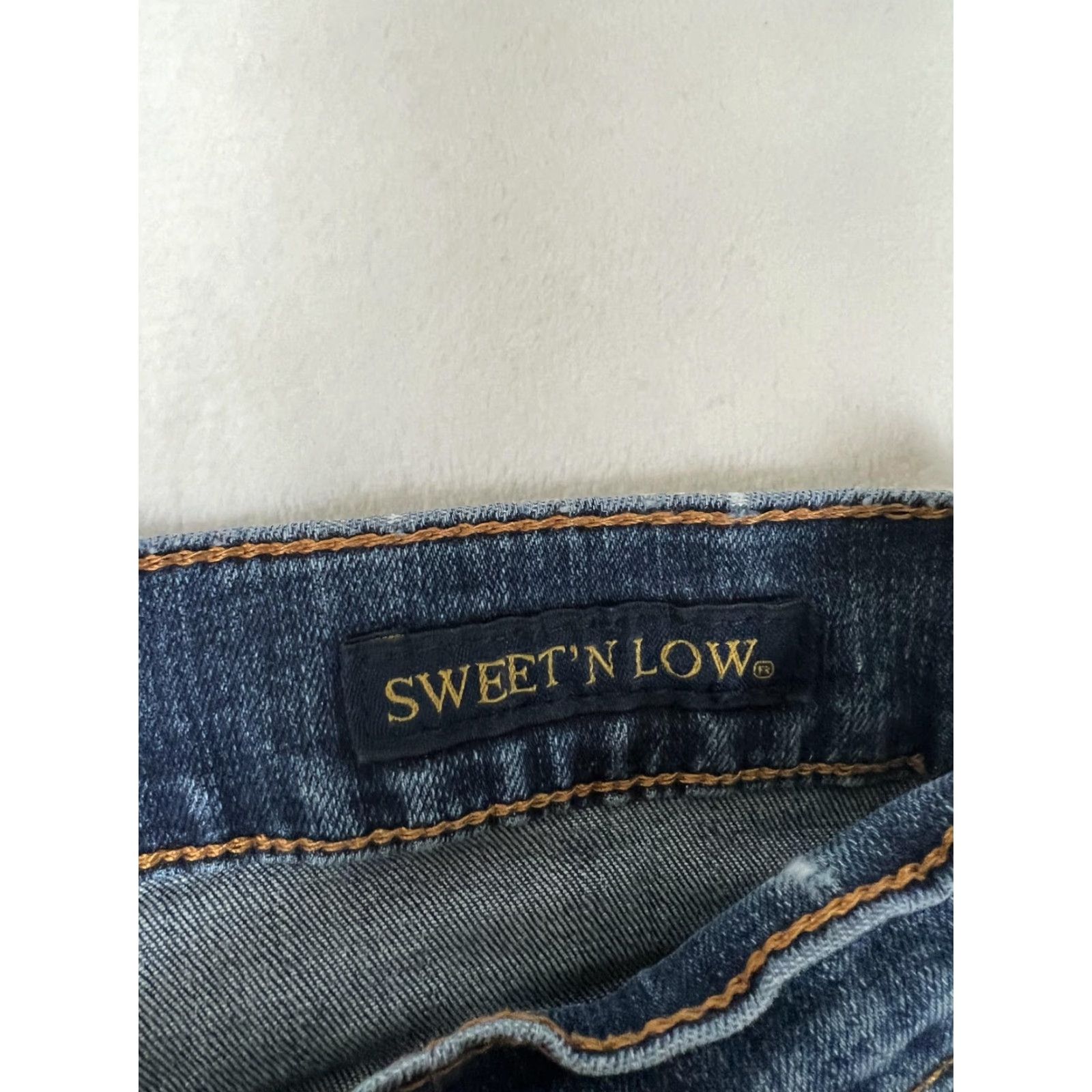 Lucky Brand VINTAGE Lucky Brand Blue Jeans Womens 8 Bootcut Denim 5-Pocket Stretch Ankle Low Rise 29" Waist Size 30" / US 8 / IT 44 - 5 Thumbnail