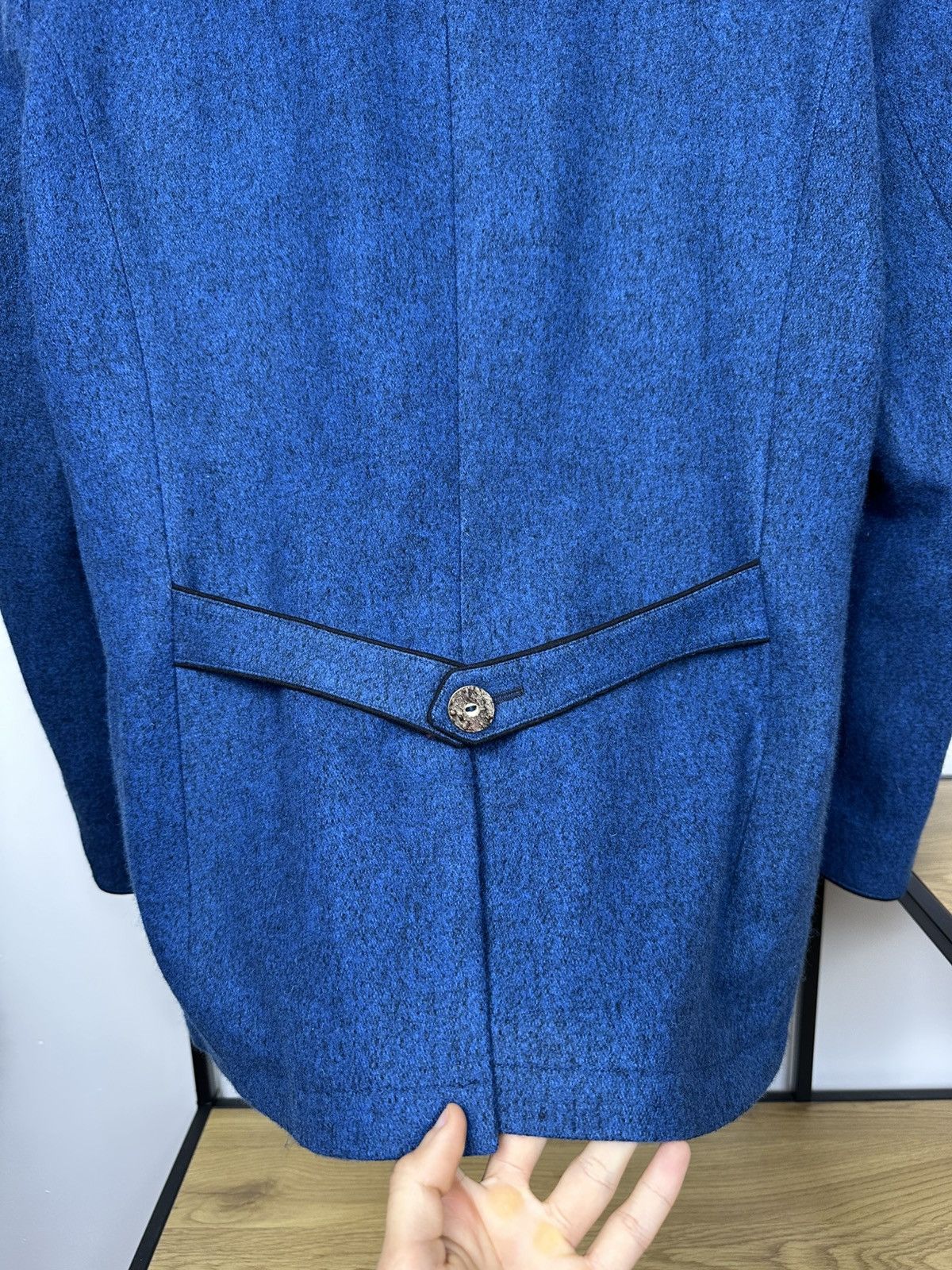 Schneiders Schneiders Salzburg Blue Virgin Wool Blazer Jacket Men’s 54 Size US L / EU 52-54 / 3 - 11 Thumbnail