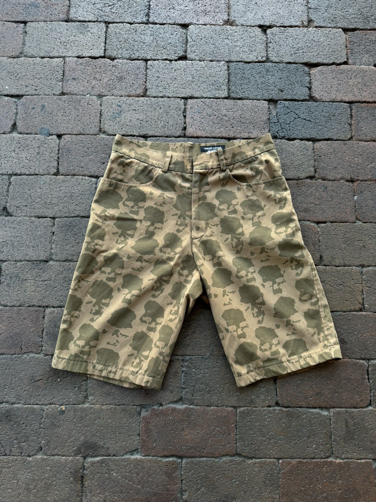 image of Undercover Skull Camo Shorts, Men's (Size 30)