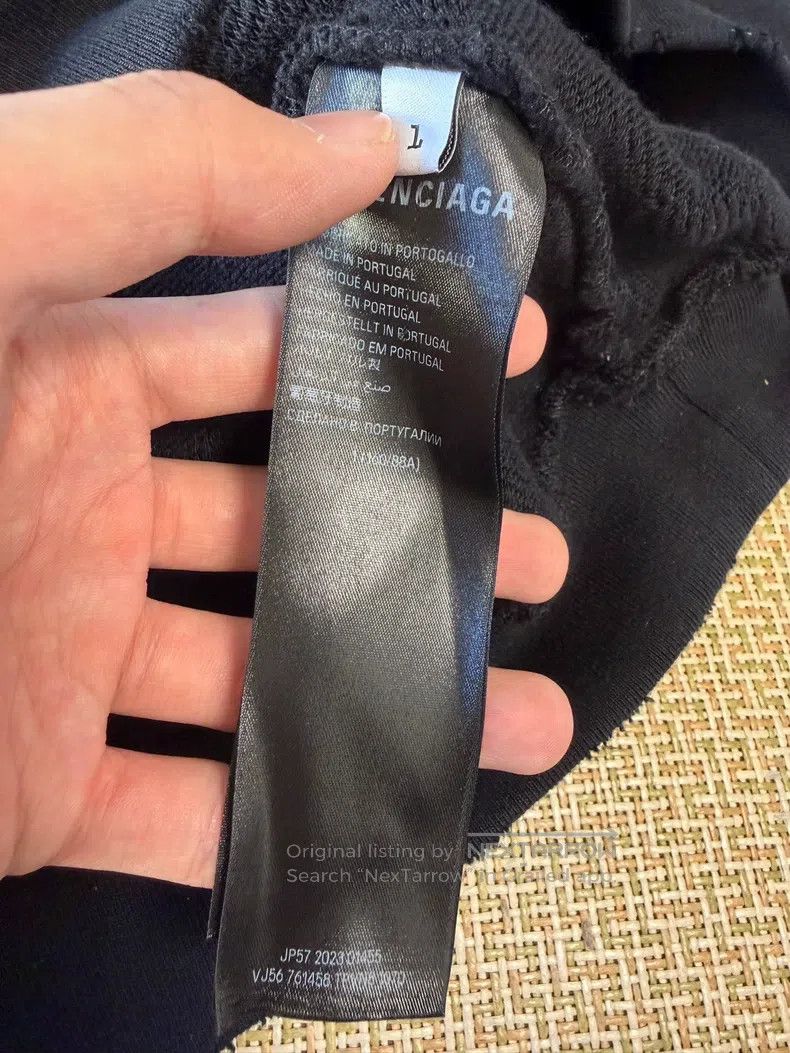 Balenciaga Balenciaga Flame Sanskrit Heavyweight Hoodie with Hood Size US S / EU 44-46 / 1 - 4 Thumbnail