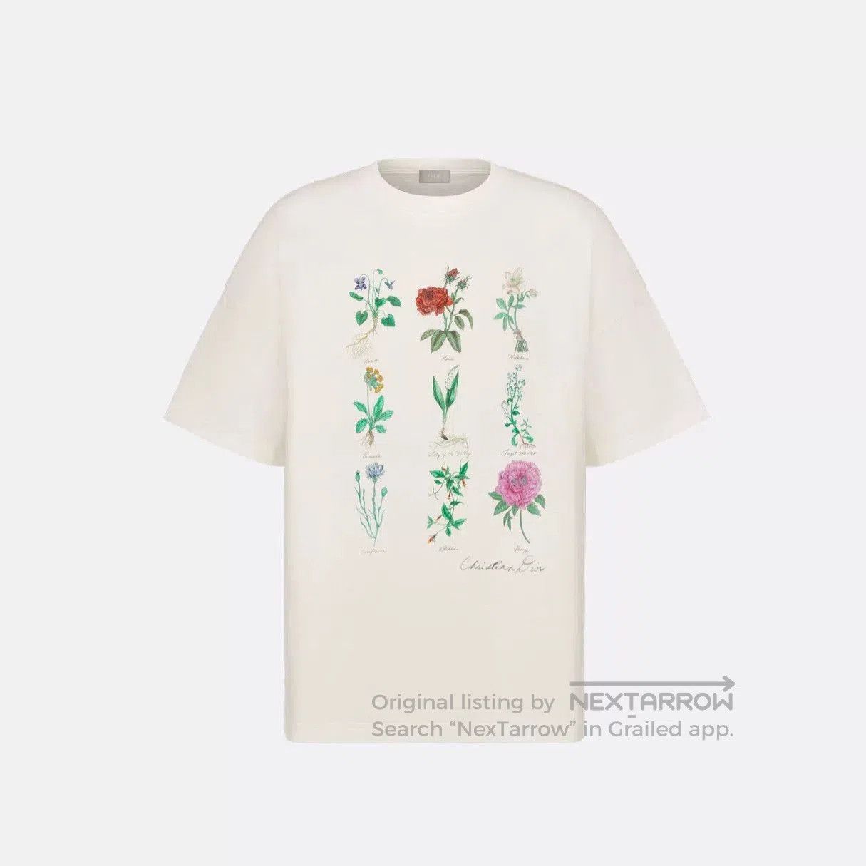 Dior Dior Floral Plant Specimen Print Short. Size M / US 6-8 / IT 42-44 - 1 Thumbnail