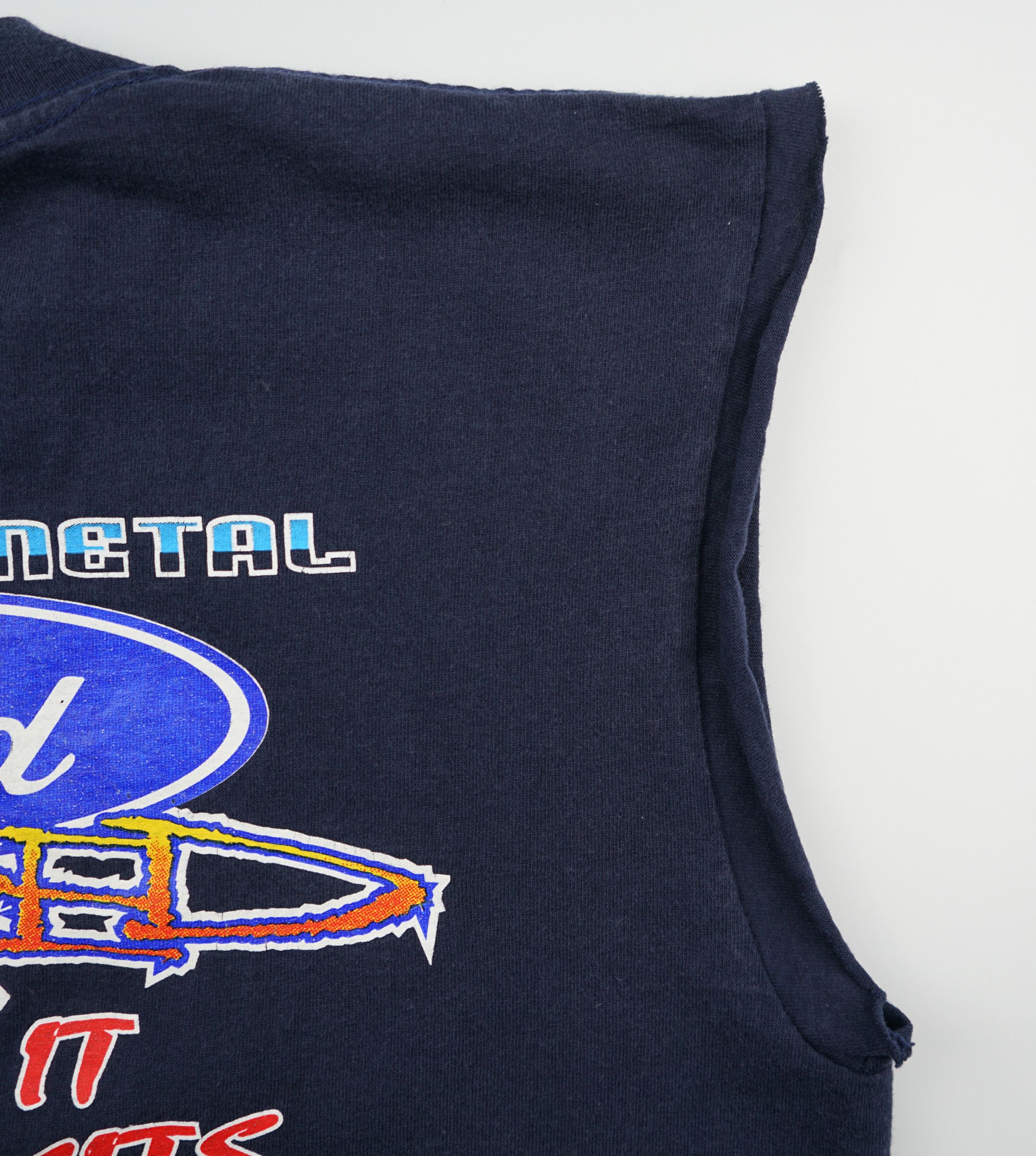 NASCAR × Vintage Vintage 1989 Rusty Wallace Nascar T-Shirt Ford Team Size US M / EU 48-50 / 2 - 11 Thumbnail