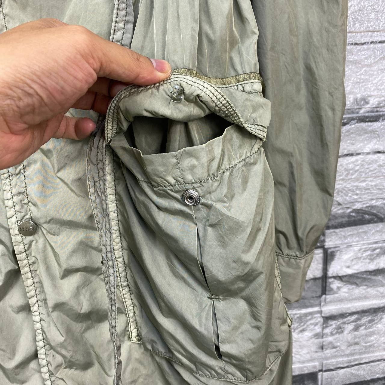 Diesel Black Gold RARE DIESEL WRINKLE NYLON UTILITY PARACHUTE PARKAS Size US L / EU 52-54 / 3 - 12 Thumbnail