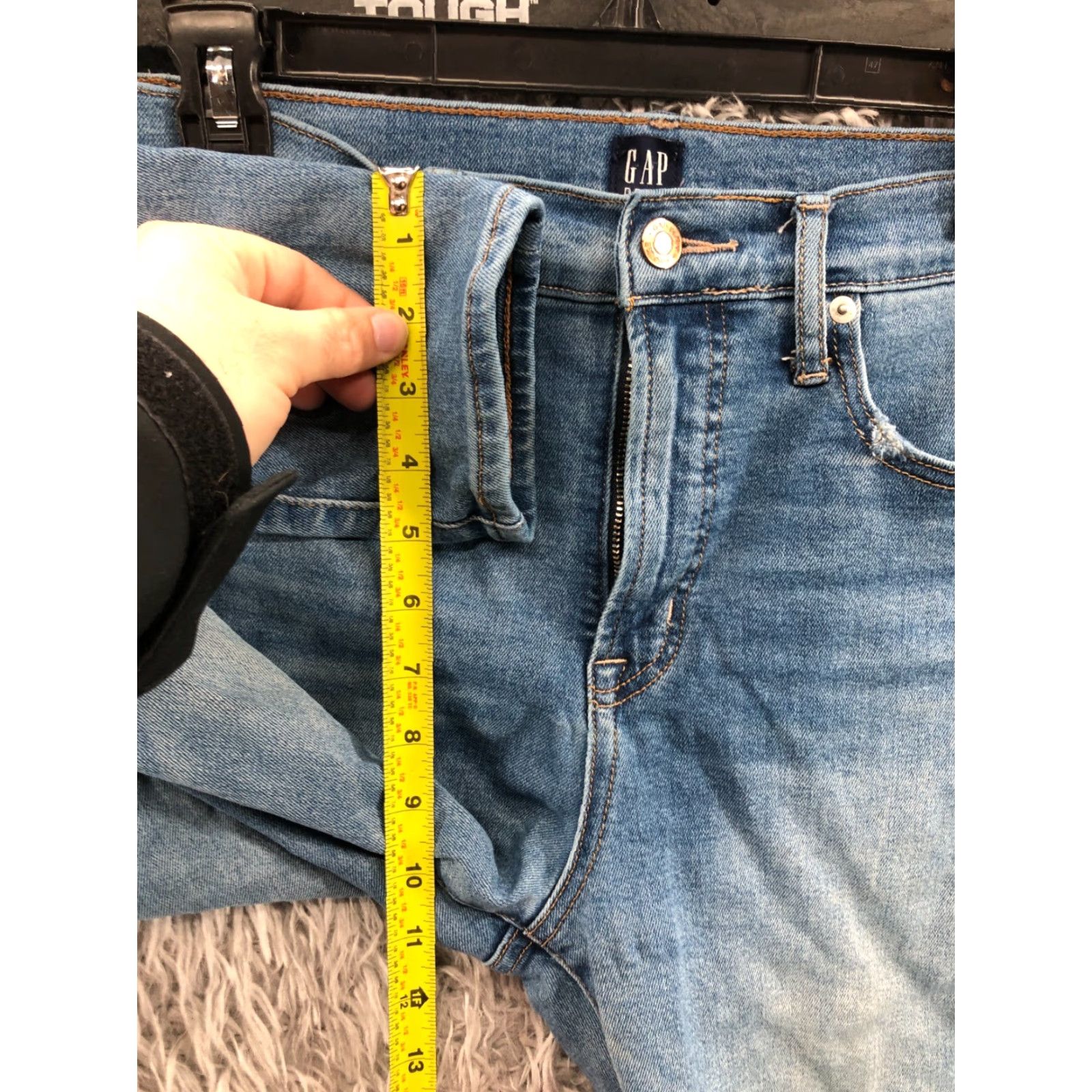 Gap Gap True Skinny Jeans Size 6 Womens Medium Wash Blue Size 28" / US 6 / IT 42 - 5 Thumbnail
