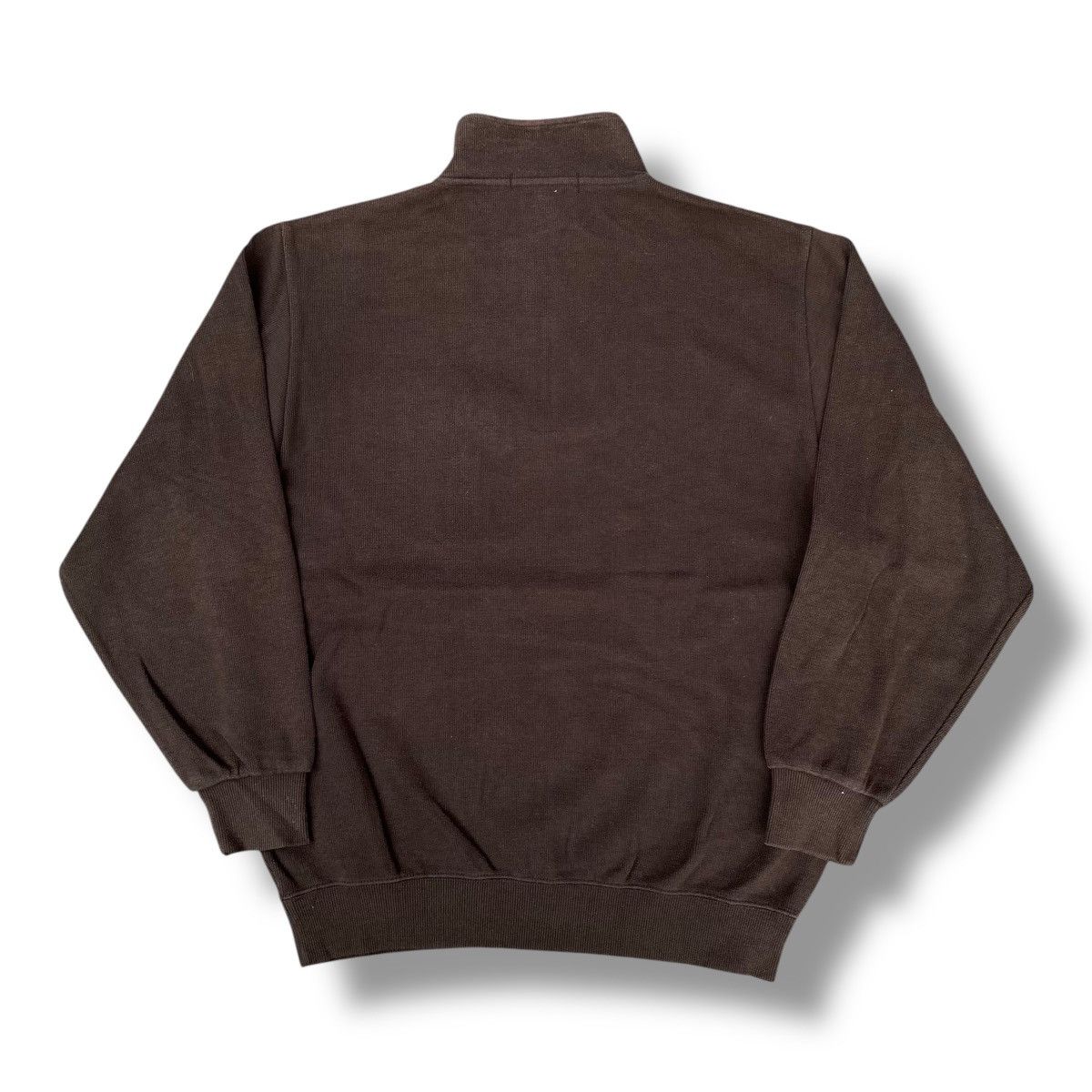 Yohji Yamamoto Vintage 90s Sacsny Y’Saccs Half Zipper Sweater Jacket. #E7 Size US L / EU 52-54 / 3 - 5 Thumbnail