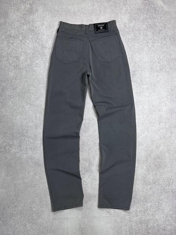 Vintage Vintage Versace Medusa Baggy Flared Jeans 30 Size US 30 / EU 46 - 1 Thumbnail