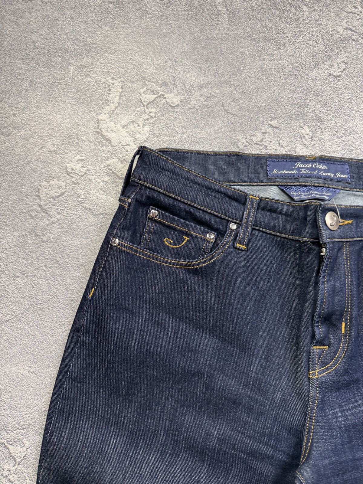 Jacob Cohen Jacob Cohen Jeans Size 29 Blue Designer Made in Italy Size US 29 - 4 Thumbnail