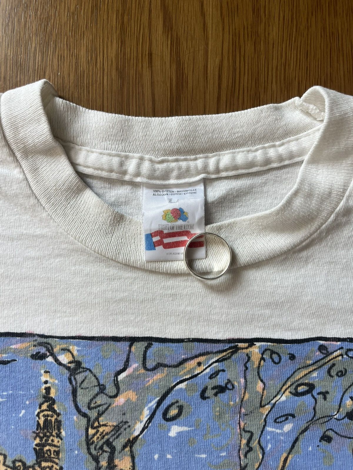 Arts & Science Vintage Kings College Cambridge Artwork Design 90’s Tshirt Size US L / EU 52-54 / 3 - 4 Thumbnail