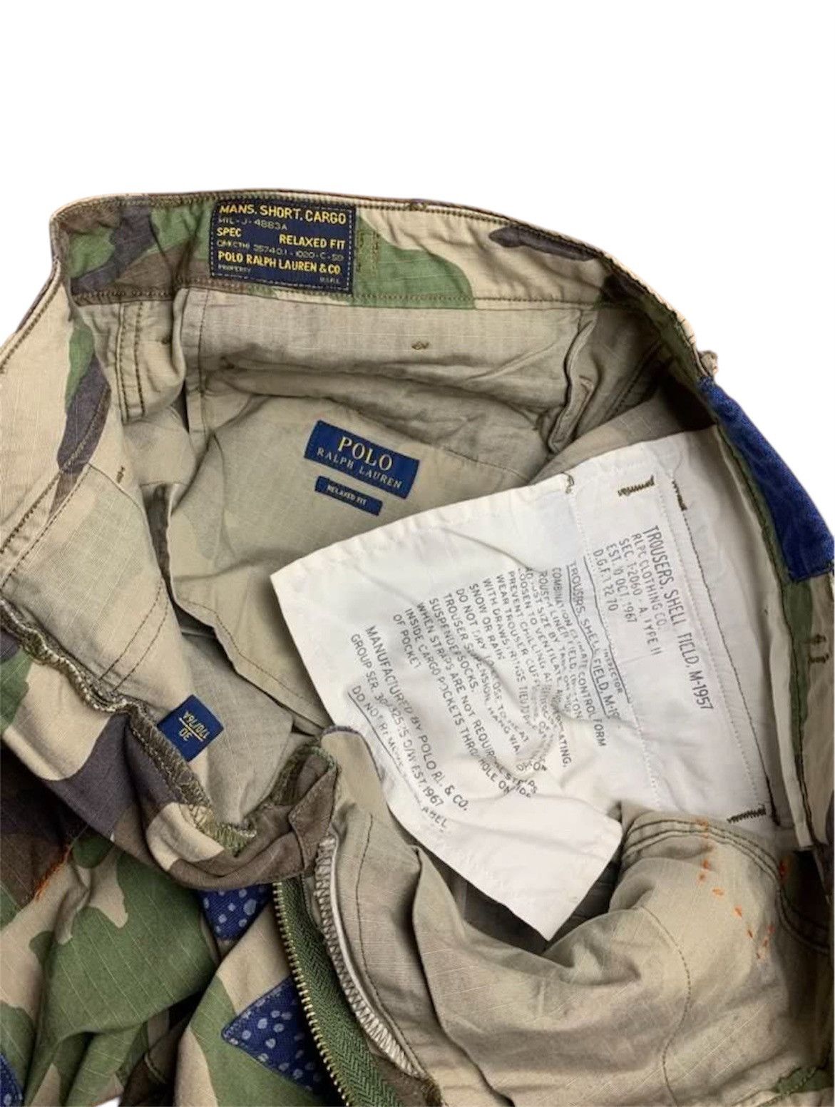 Polo Ralph Lauren Polo Ralph Lauren Cargo Shorts (Military Inspired) Size US 33 - 7 Thumbnail