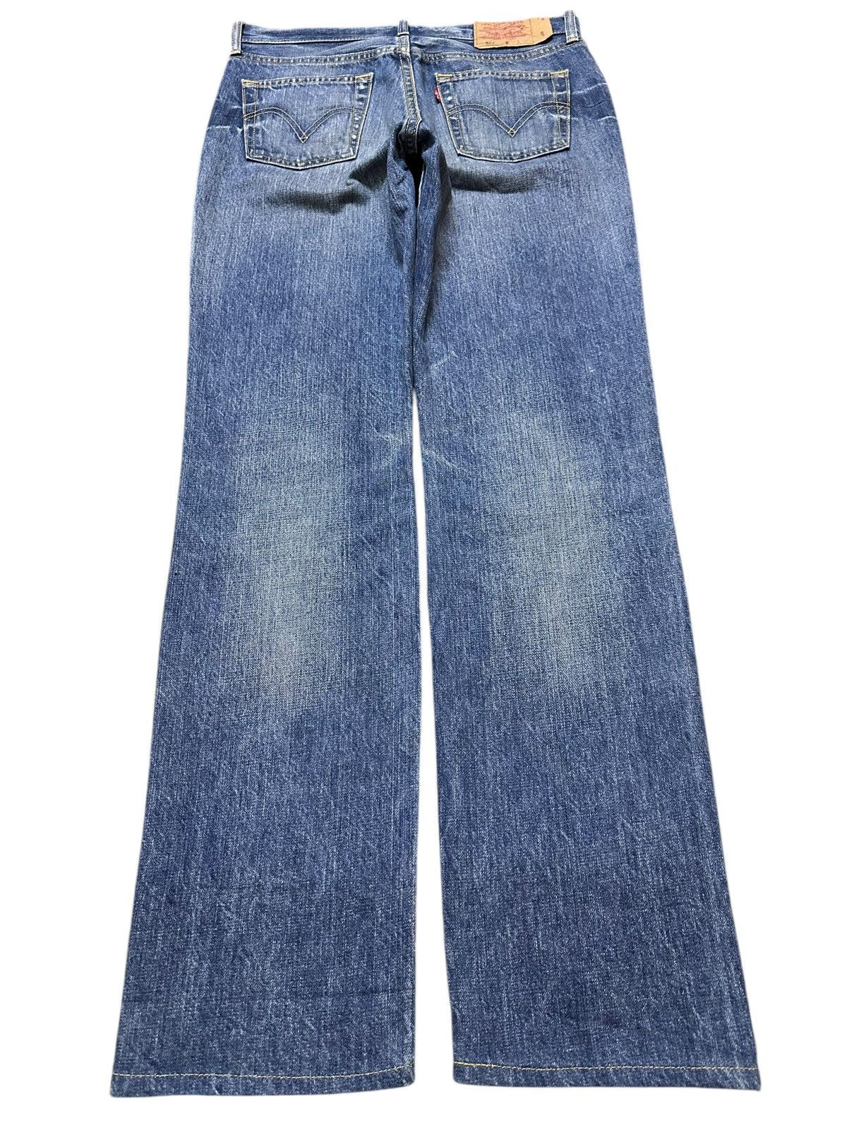 Levi's Vintage Levis 501 Classic Faded Wash Style Distress Jeans Size US 30 / EU 46 - 2 Thumbnail