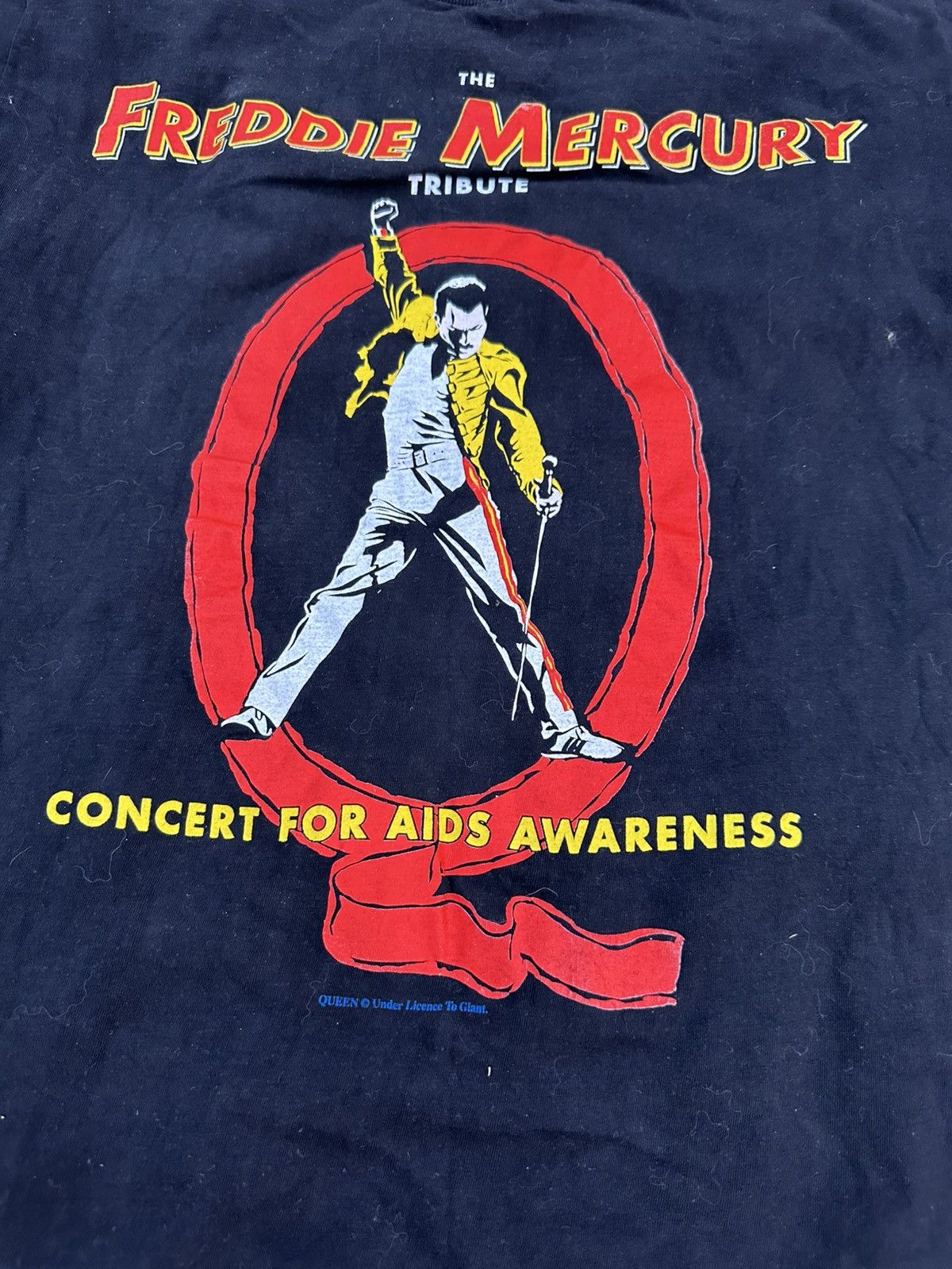 Band Tees Freddie Mercury 1992 Tribute Queen vintage tee t shirt Size US L / EU 52-54 / 3 - 2 Thumbnail