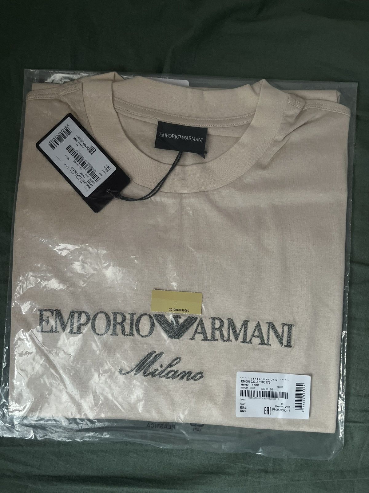 Emporio Armani t-shirt Emporio Armani Size US L / EU 52-54 / 3 - 2 Thumbnail