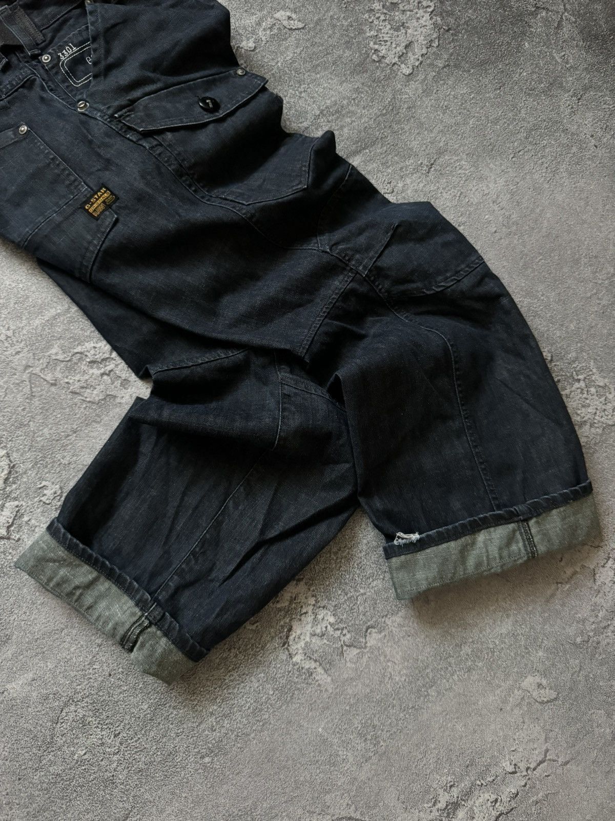 G-Star × Vintage G star raw 33/32 storm Elwood denim pant trouser Jean chino Size US 33 - 19 Thumbnail