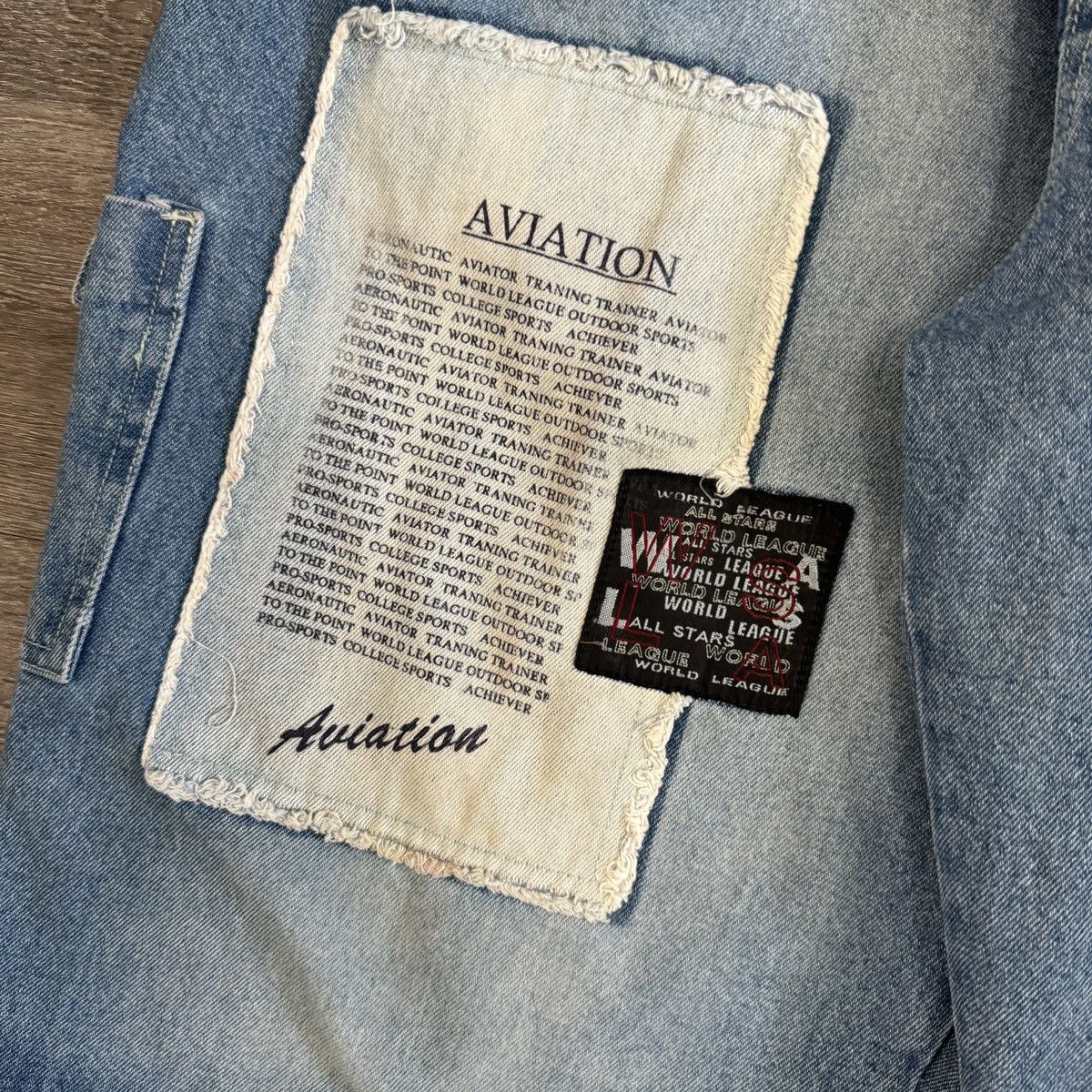 JNCO × Japanese Brand × Vintage Crazy Vintage y2k baggy wide leg unique jean shorts Size US 40 / EU 56 - 5 Thumbnail