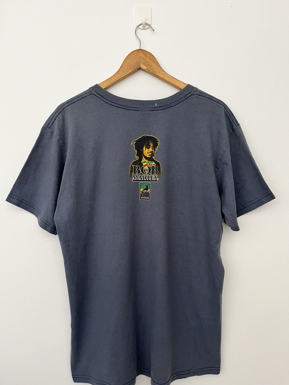 Vintage Vintage 90s Bob Marley T Shirt Size US L / EU 52-54 / 3 - 2 Thumbnail