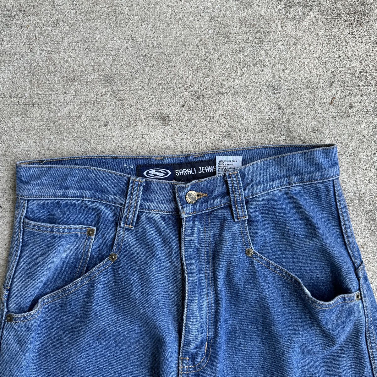 JNCO × Vintage Rare Vintage y2k Sarali baggy wide leg flared embroidered Size US 32 / EU 48 - 7 Thumbnail