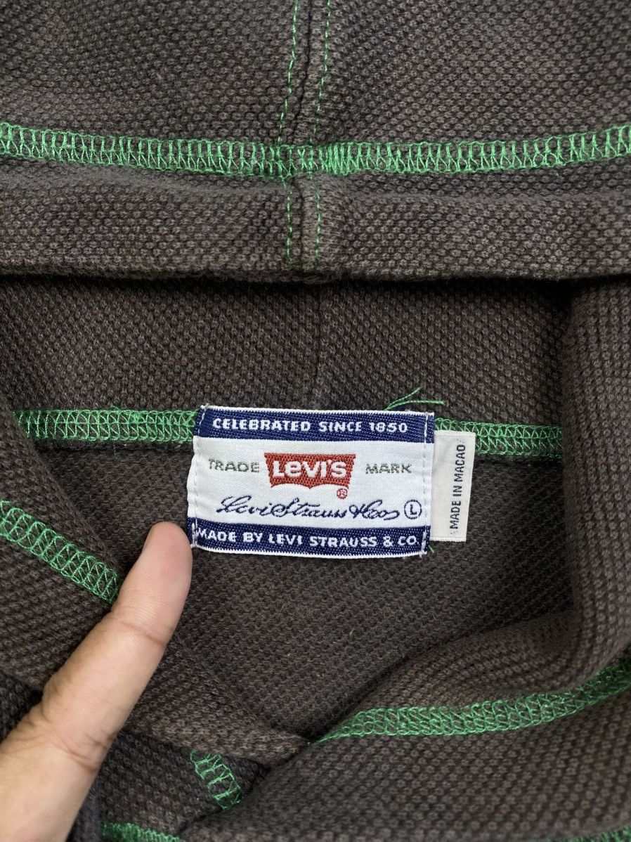 Levi's 🔥RARE Vintage 90s Levi’s Loose Style Hoodie Jacket Size US XL / EU 56 / 4 - 7 Thumbnail