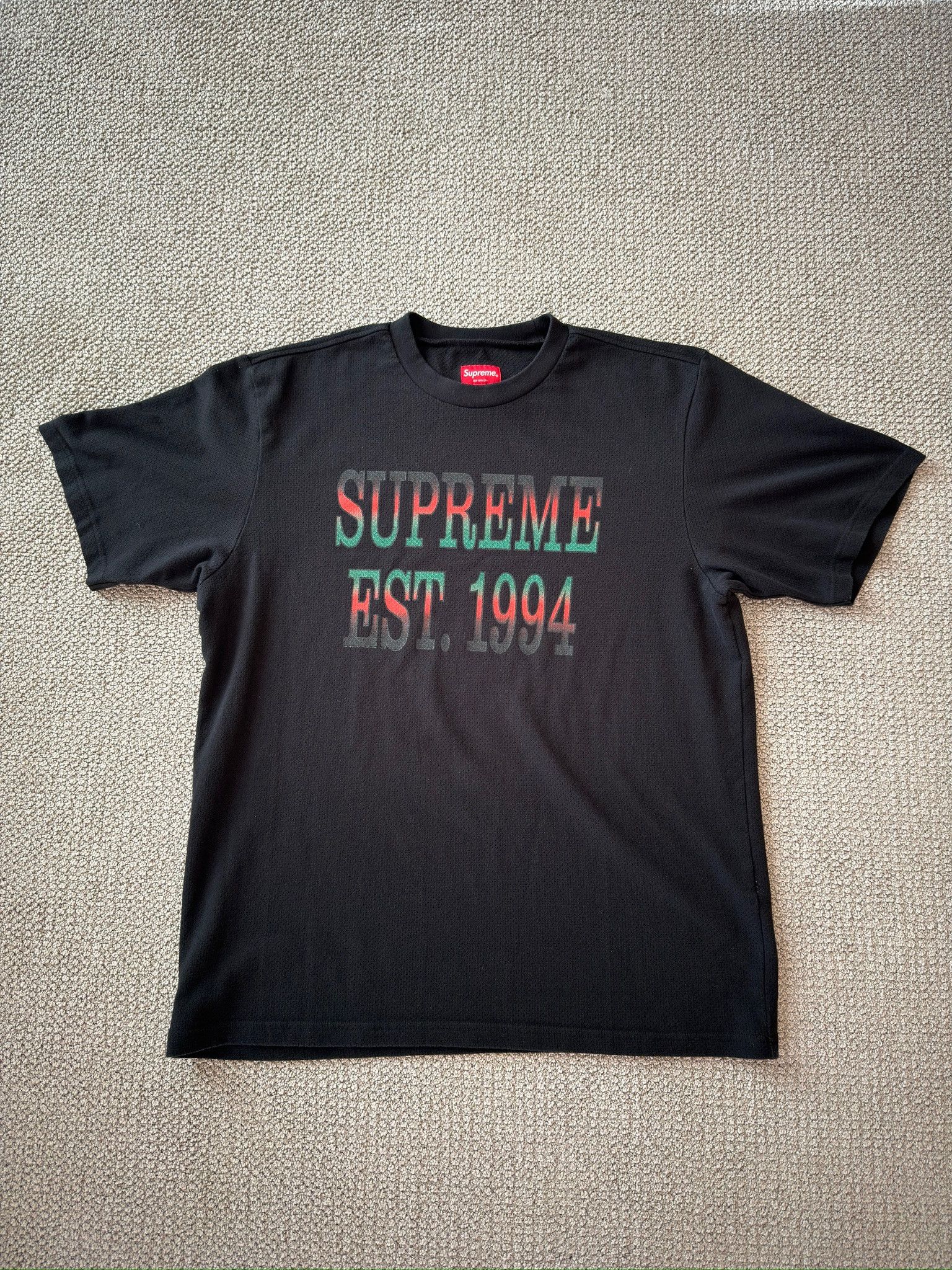 Supreme Cotton Mesh Gradient SS Top Size US L / EU 52-54 / 3 - 1 Thumbnail