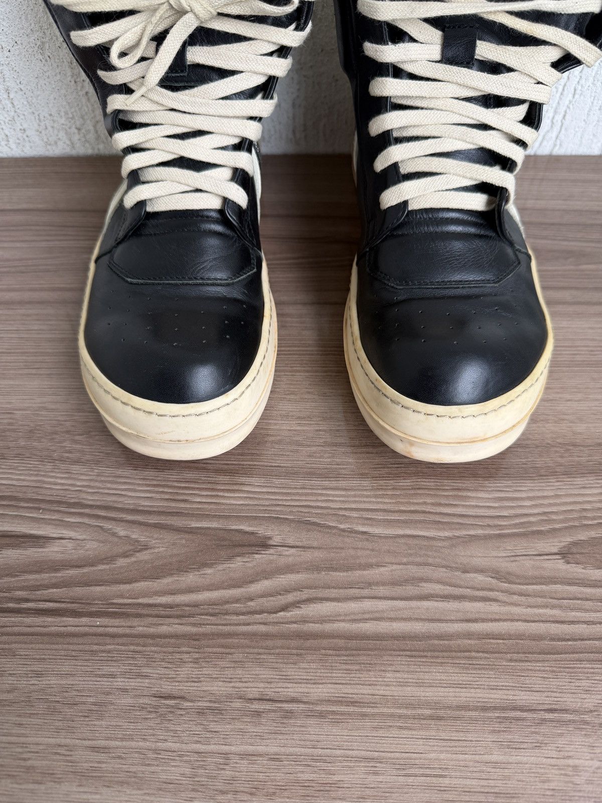 Rick Owens E16 Geobasket🔥🕷️ Size US 8 / EU 41 - 8 Thumbnail