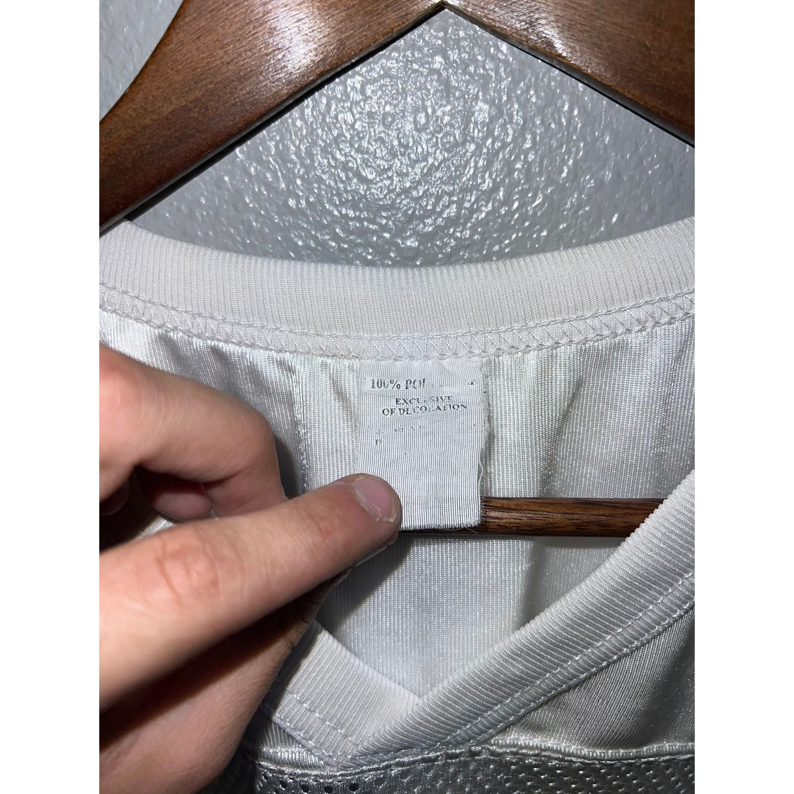 Vintage Vintage White Football Practice Jesrey Buddys All Star ALA L Size US L / EU 52-54 / 3 - 6 Thumbnail