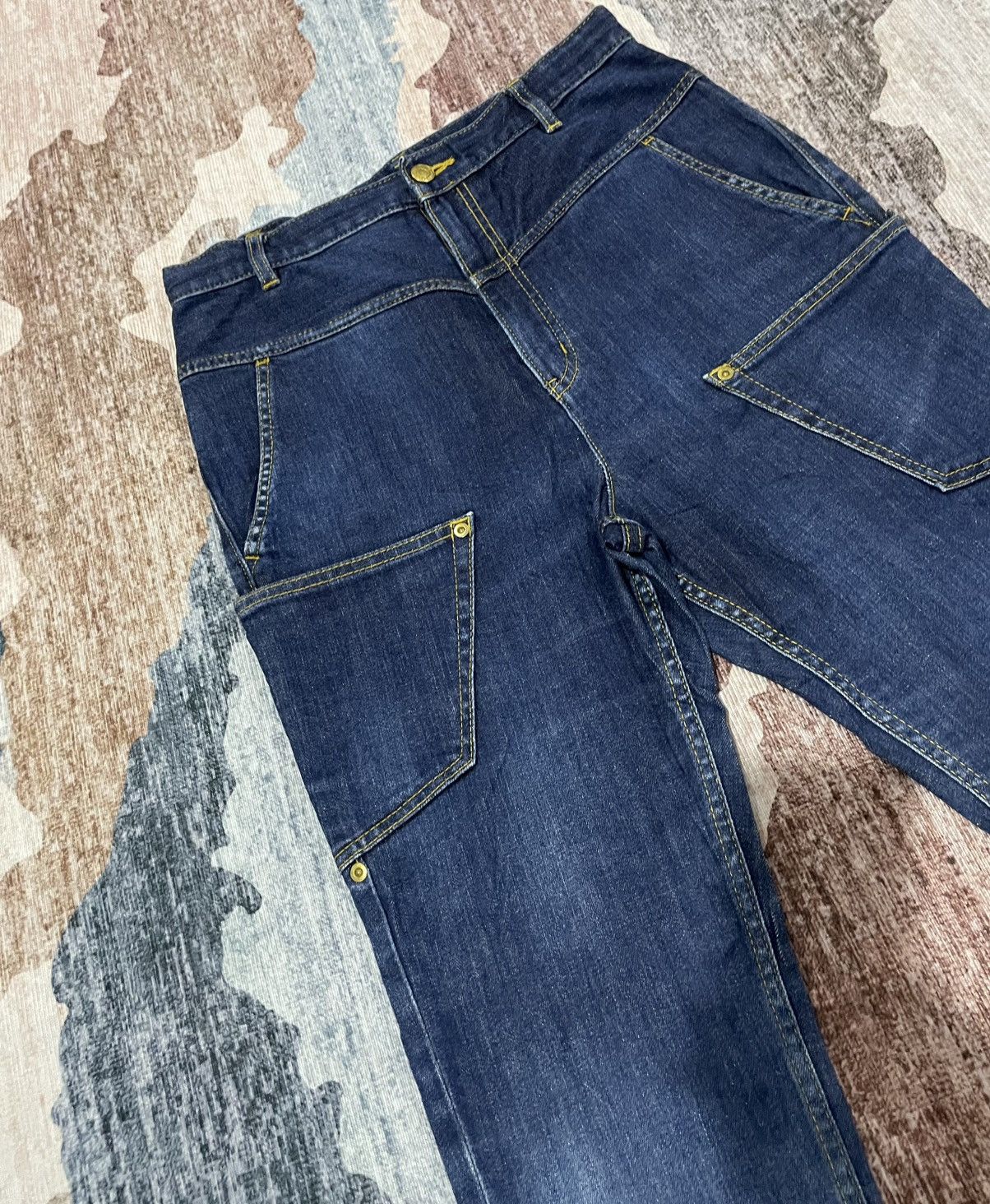 mercibeaucoup Issey Miyake Mercibeaucoup Avant Garde Skinny Jeans Size US 29 - 7 Thumbnail