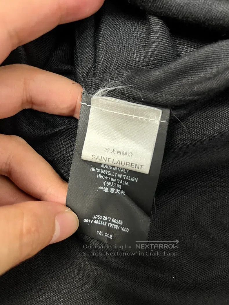 Saint Laurent Paris Saint Laurent Paris size 39 Black Court Shirt Size US S / EU 44-46 / 1 - 4 Thumbnail