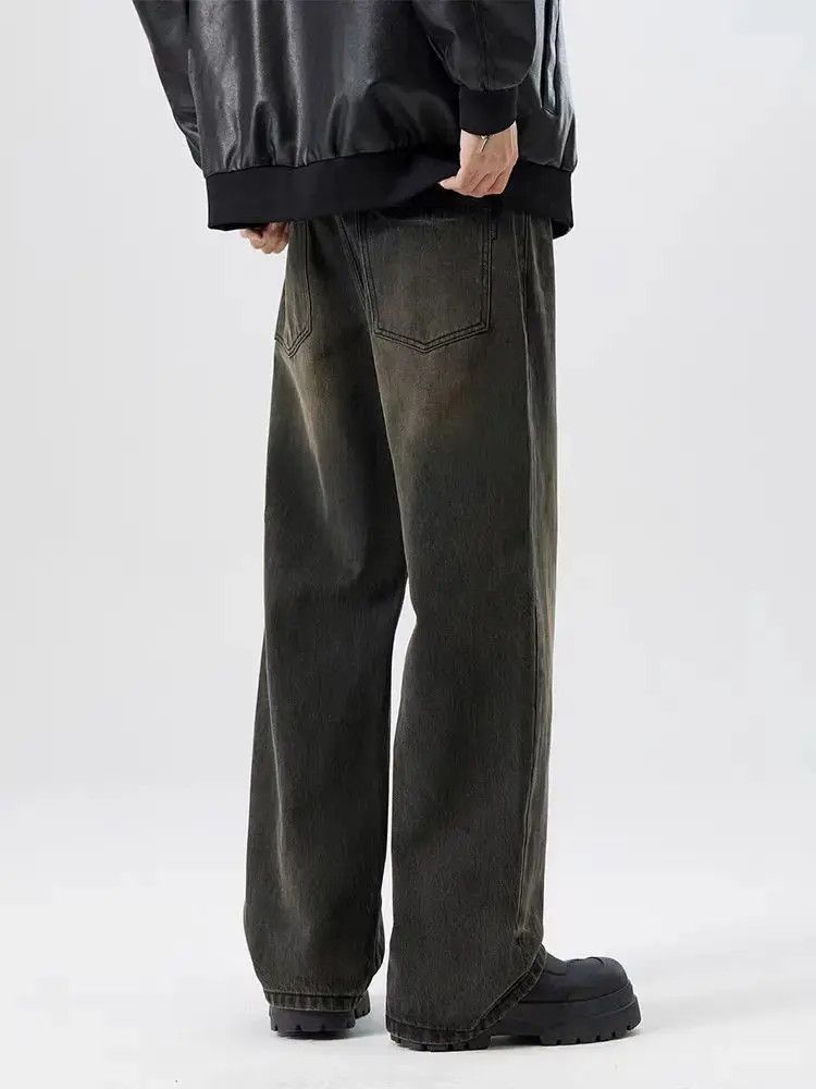 Japanese Brand Vintage American High Street Loose Black Jeans Size US 30 / EU 46 - 6 Thumbnail