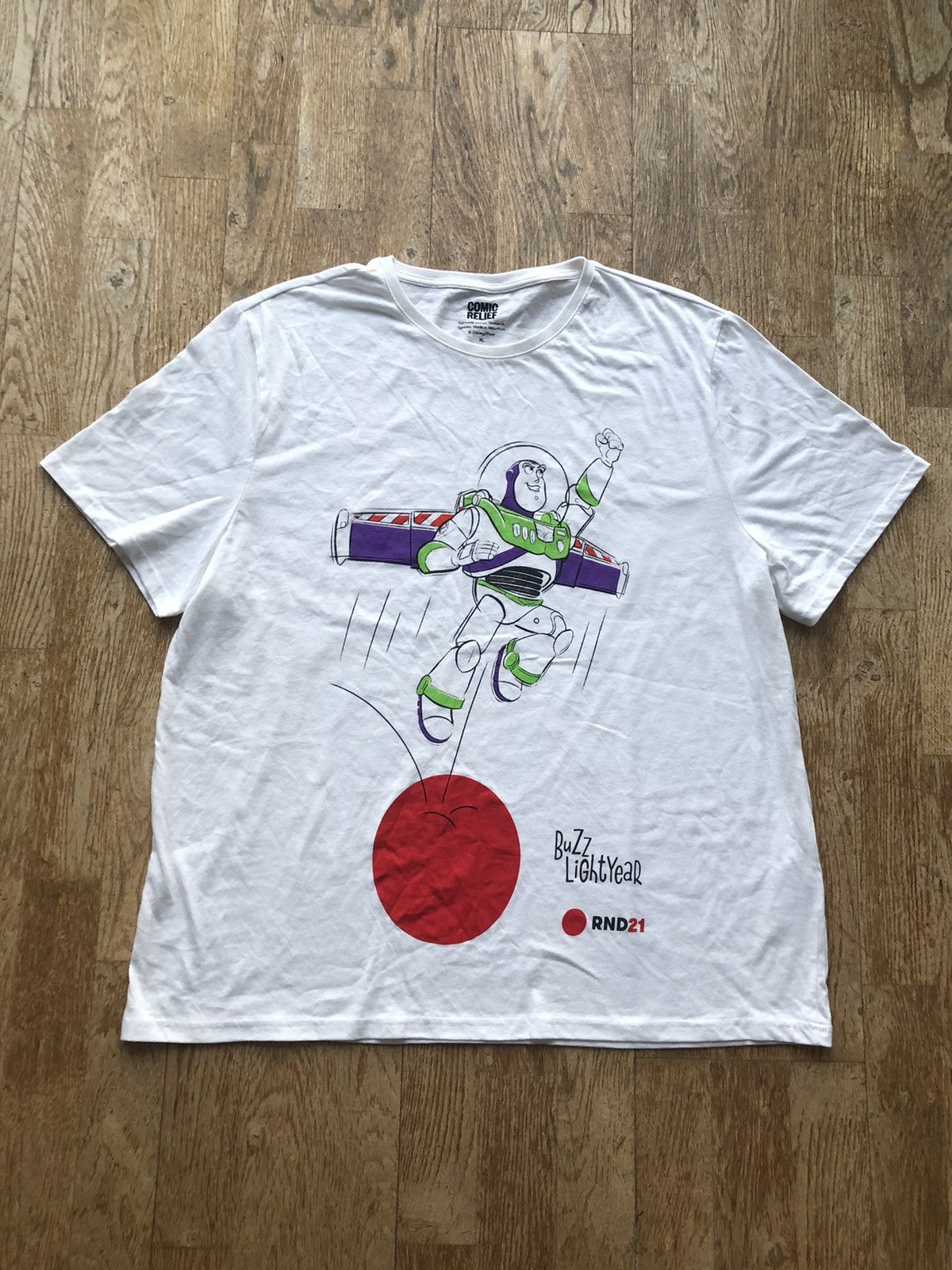 Vintage VINTAGE BUZZ LIGHTYEAR TOY STORY MOVIE TEE SHIRT Size US XL / EU 56 / 4 - 1 Thumbnail