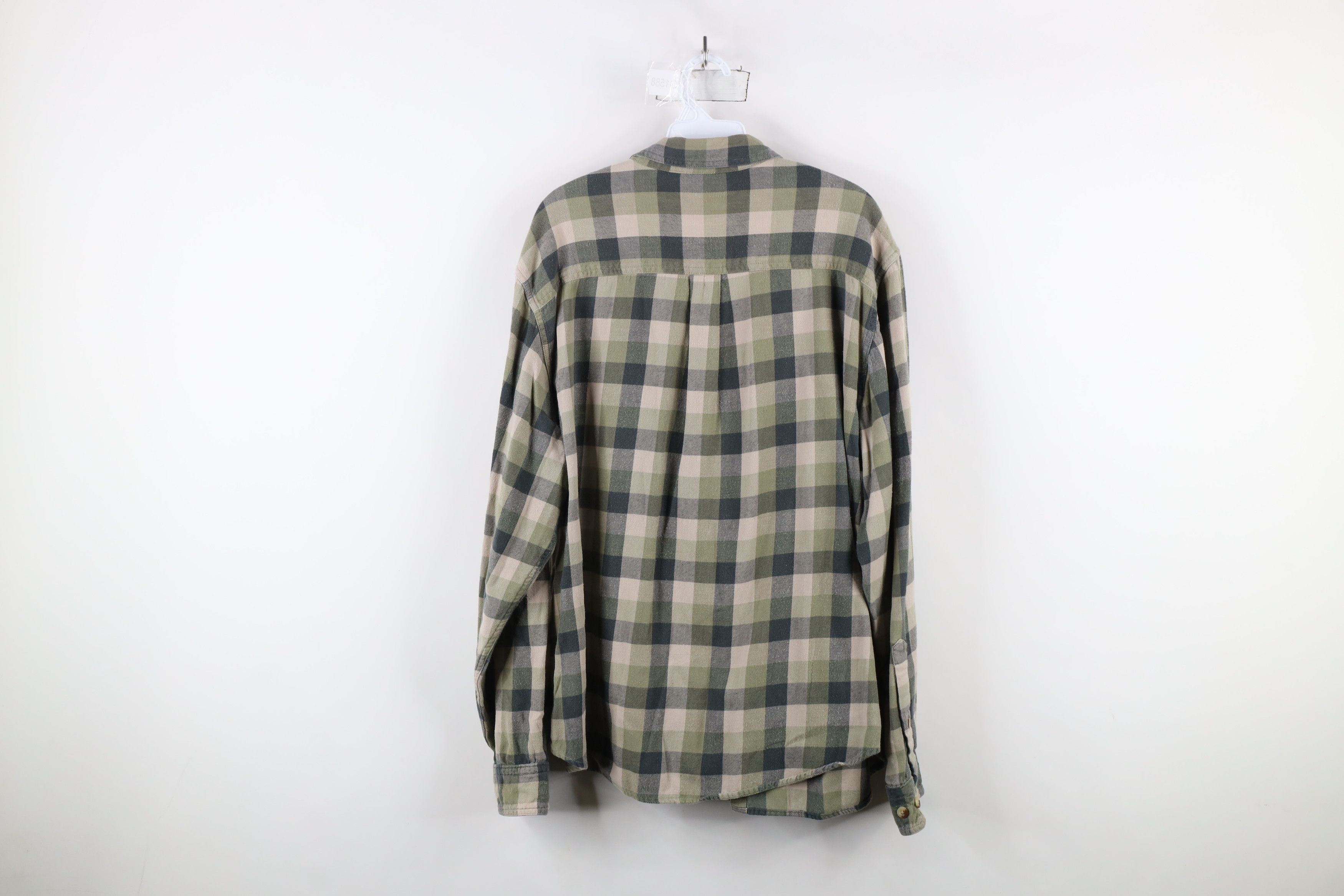 Vintage × Woolrich Woolen Mills Vintage Woolrich Flannel Collared Button Down Shirt Plaid Size US XL / EU 56 / 4 - 10 Thumbnail