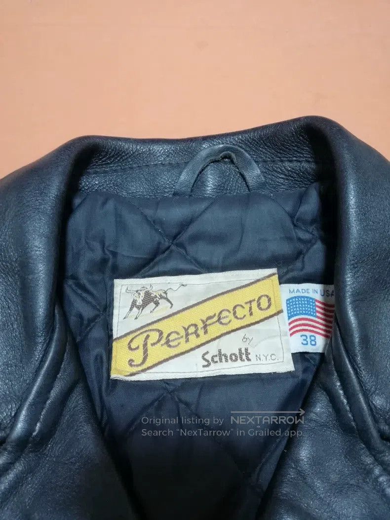 Schott Schott Leather coat Size US XS / EU 42 / 0 - 3 Thumbnail