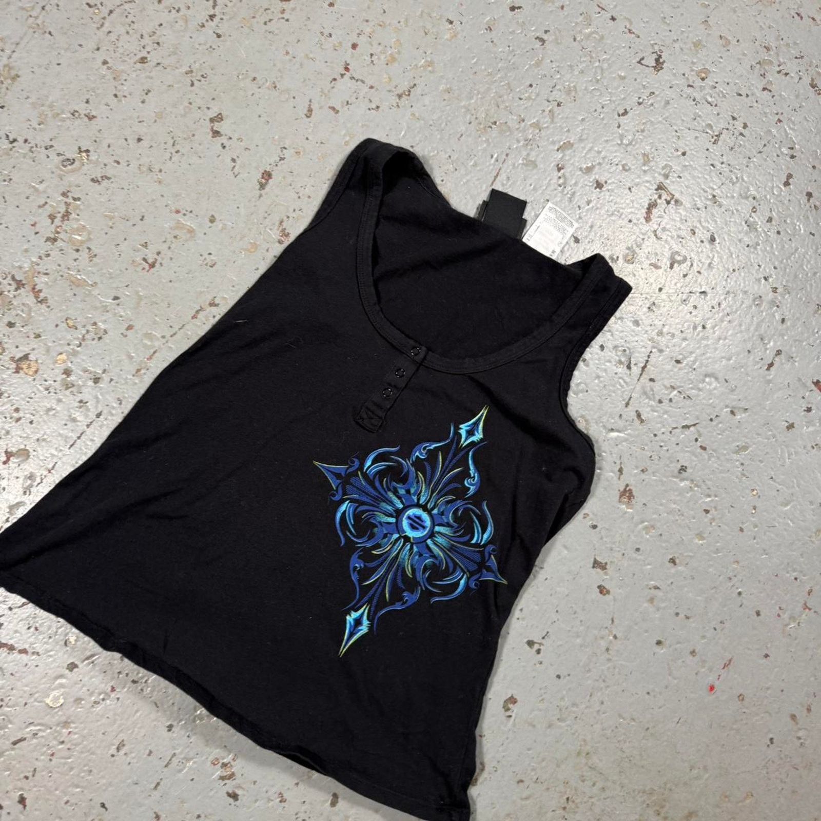 Harley Davidson Y2k vintage harley davidson lowcut Goth Top Size S / US 4 / IT 40 - 3 Thumbnail