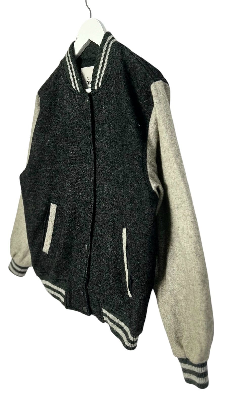 Vintage 🔥 VINTAGE WORDS WORTH Wool Varsity Jacket Size US L / EU 52-54 / 3 - 5 Thumbnail