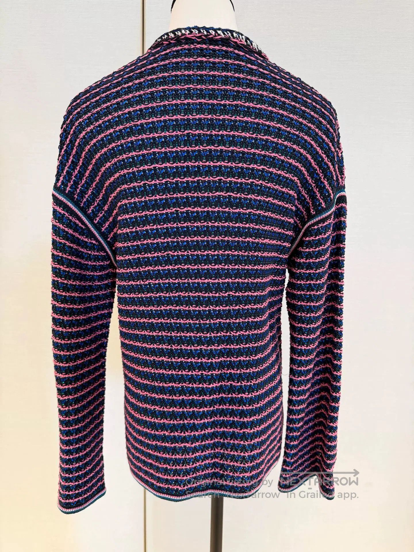 Chanel Chanel Striped Knit Cardigan Size 36. Size US S / EU 44-46 / 1 - 2 Thumbnail