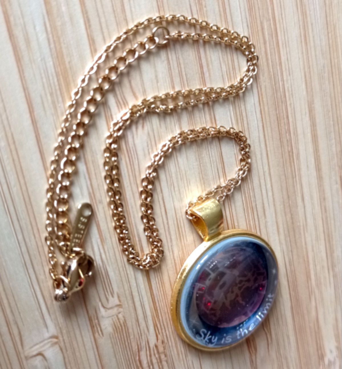 Hysteric Glamour × Japanese Brand × Vintage Punk Tiny Planet Venus Stainless Steel Gold Necklace Unique Size ONE SIZE - 7 Thumbnail