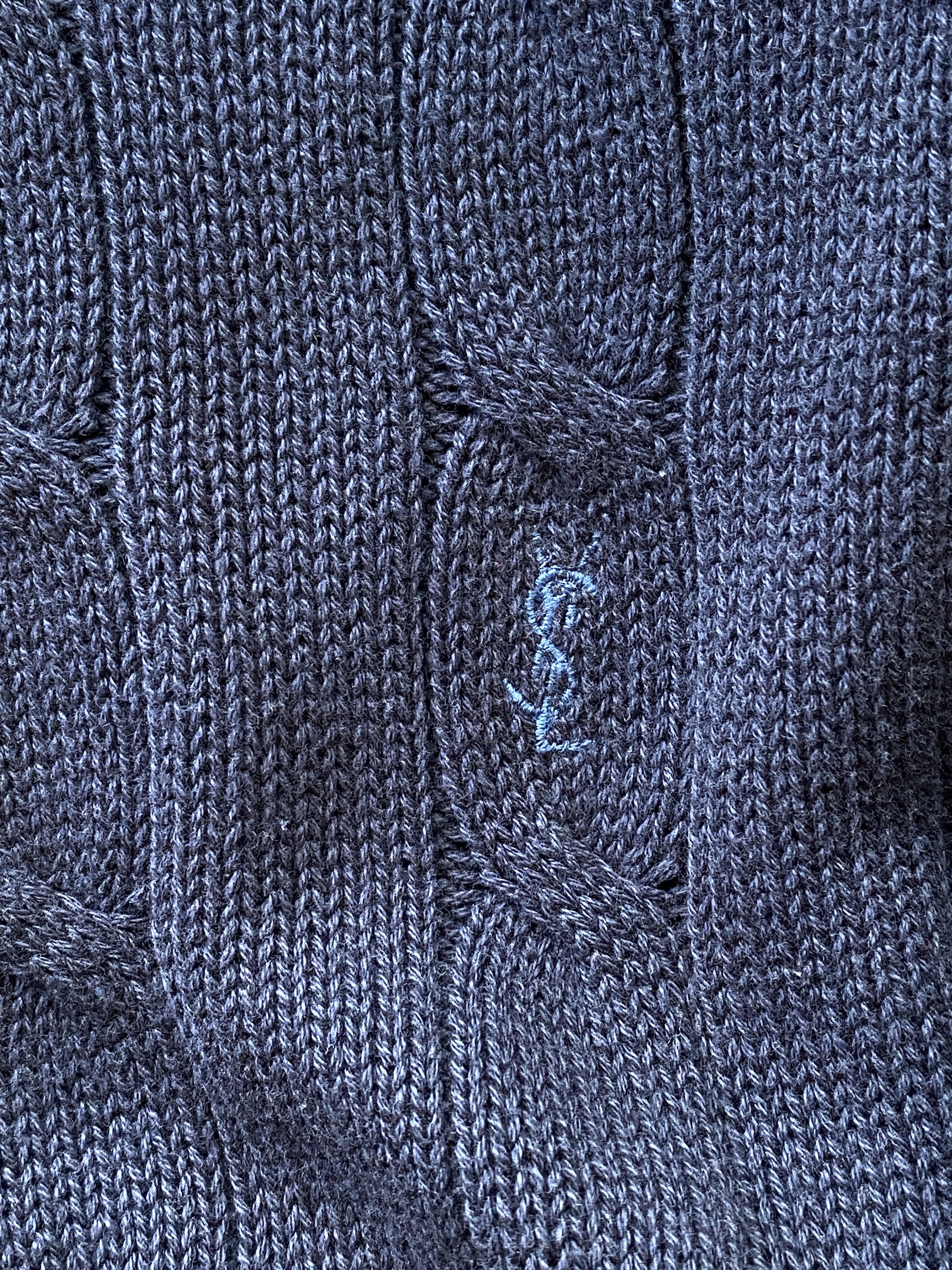 Yves Saint Laurent Yves Saint Laurent Vintage Knit Sweater – Size L Size US L / EU 52-54 / 3 - 7 Thumbnail