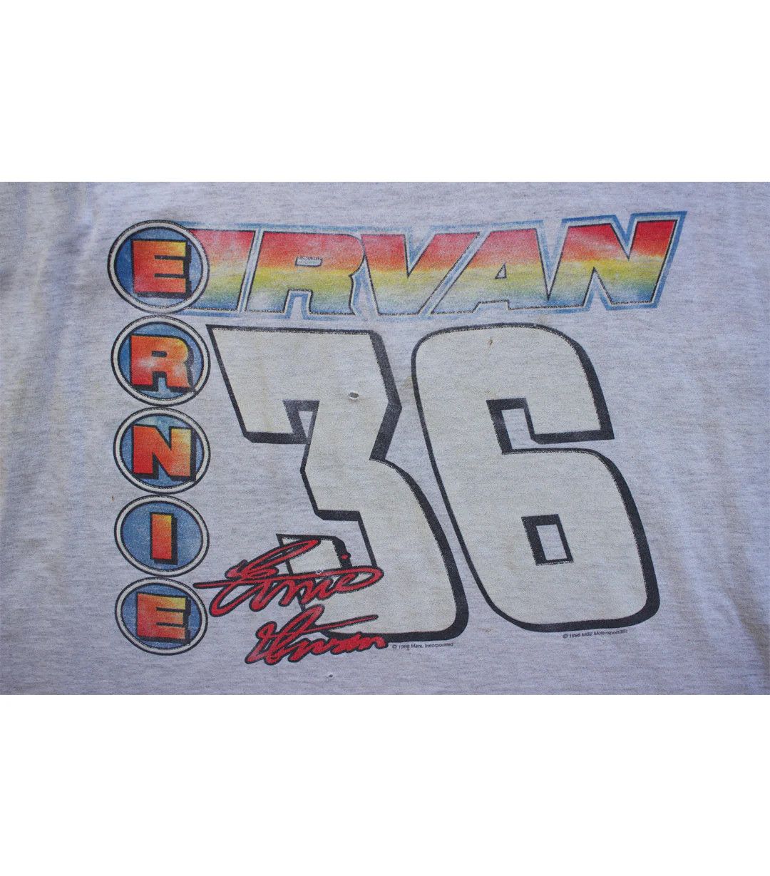 Vintage 1998 Vintage Ernie Irvan - 36 Tank Top Size US XL / EU 56 / 4 - 4 Thumbnail