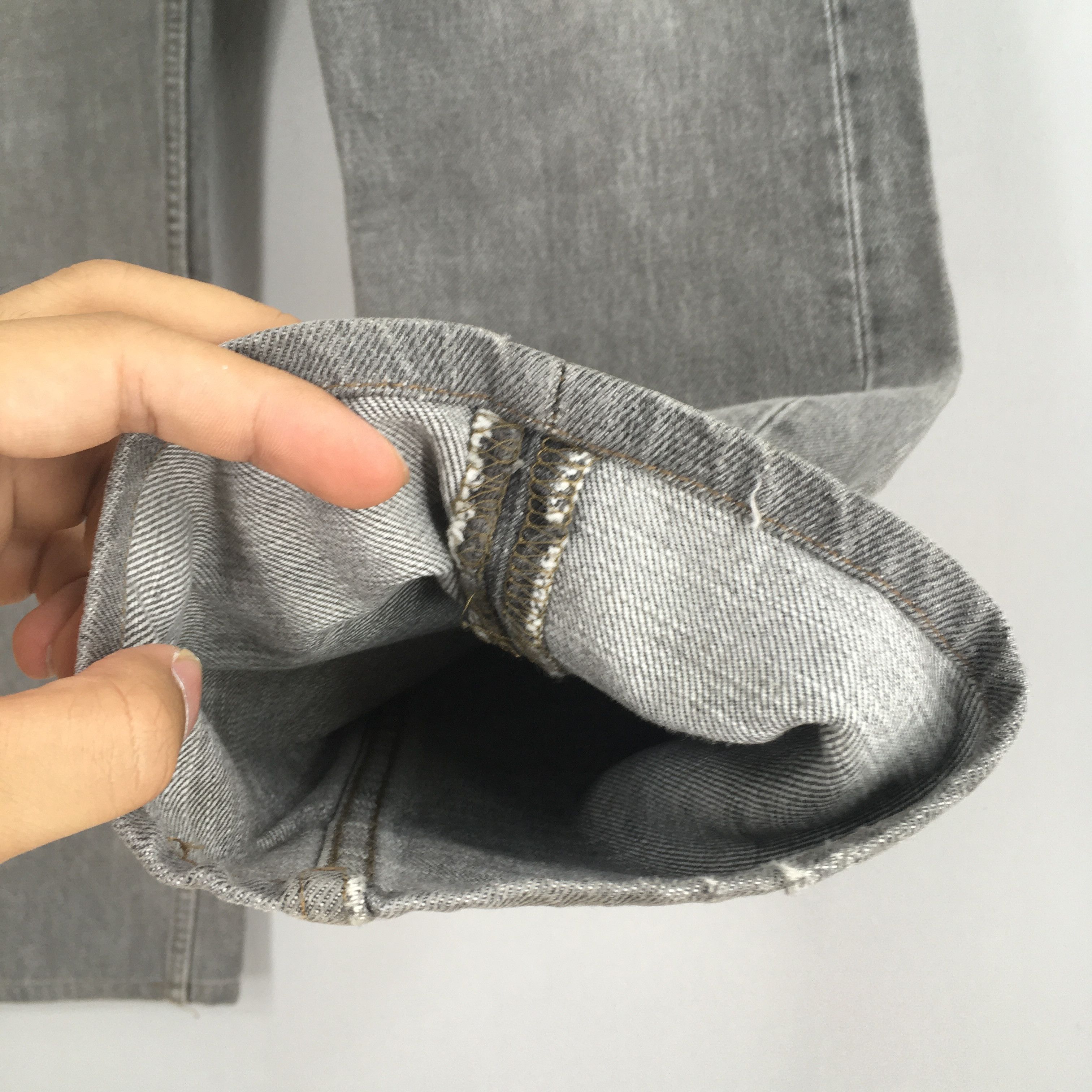Levi's Size 30x31 Vintage 90s Levi's 501 Faded Black Jeans S1938 Size US 30 / EU 46 - 5 Thumbnail