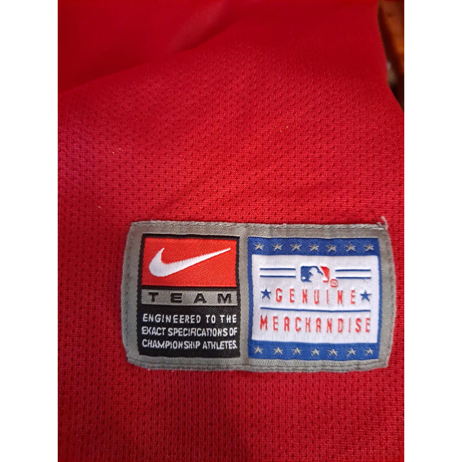 Nike Phillies Nike Red and Blue Shirt Size XL Size US XL / EU 56 / 4 - 4 Thumbnail